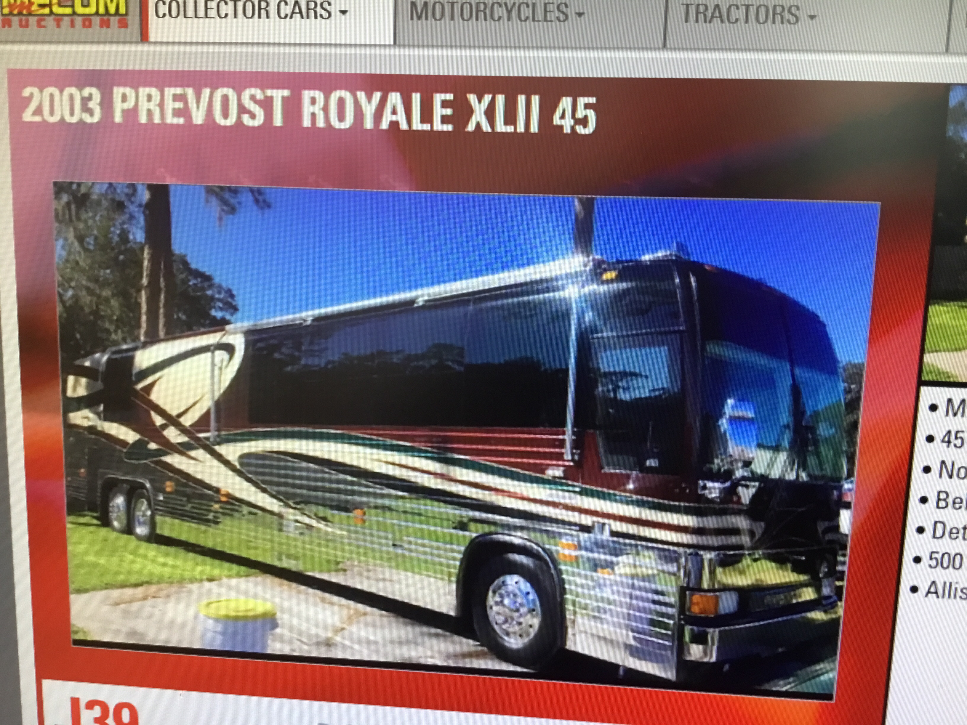 2003 Prevost Royale XLII 2PCW3349621027805 Hagerty Valuation Tools