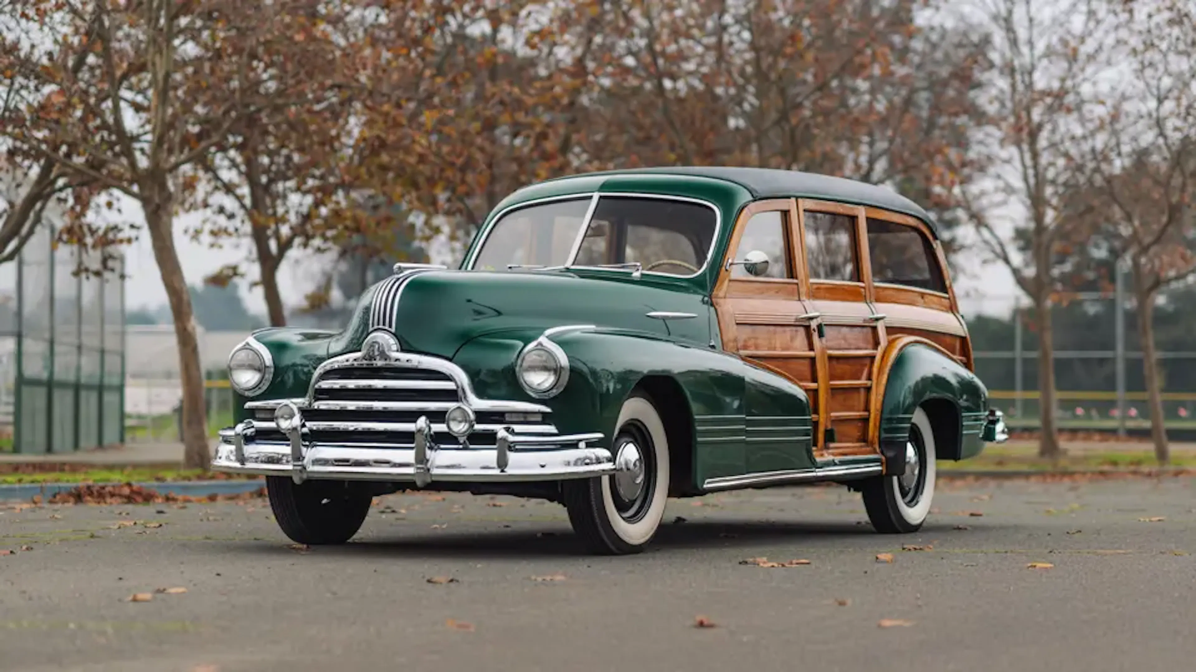 Miniature Conquest Models 1/43 – Pontiac Streamliner Eight 1948 N°27 – Voiture Américaine