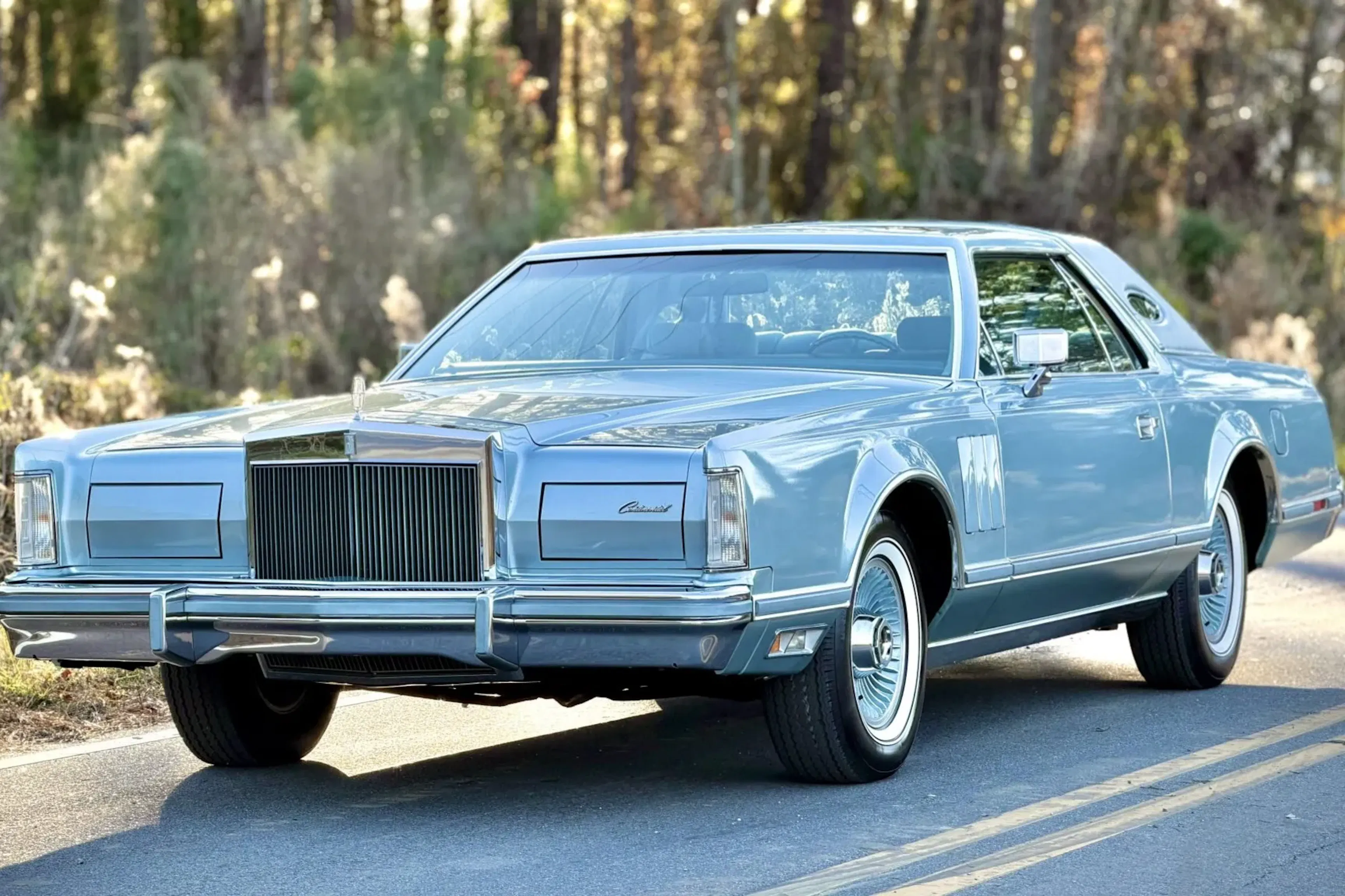 1977 Lincoln Continental Mark V MCG 1/18 - Dunkelgrün