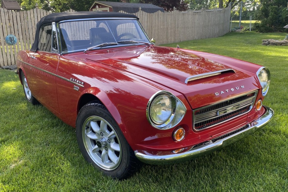 Modèle Réduit 1:43 Datsun Fairlady 2000 Cabriolet 1967 - Édition Edicola