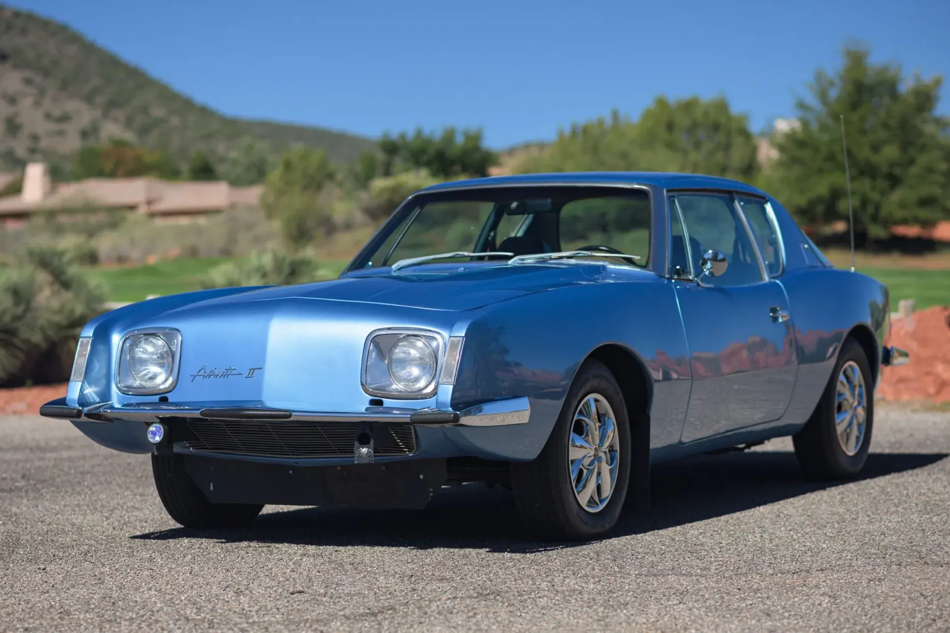 1966 Avanti II Original Sales Brochure – Studebaker-Based Fiberglass Coupe – Vintage Collector Item