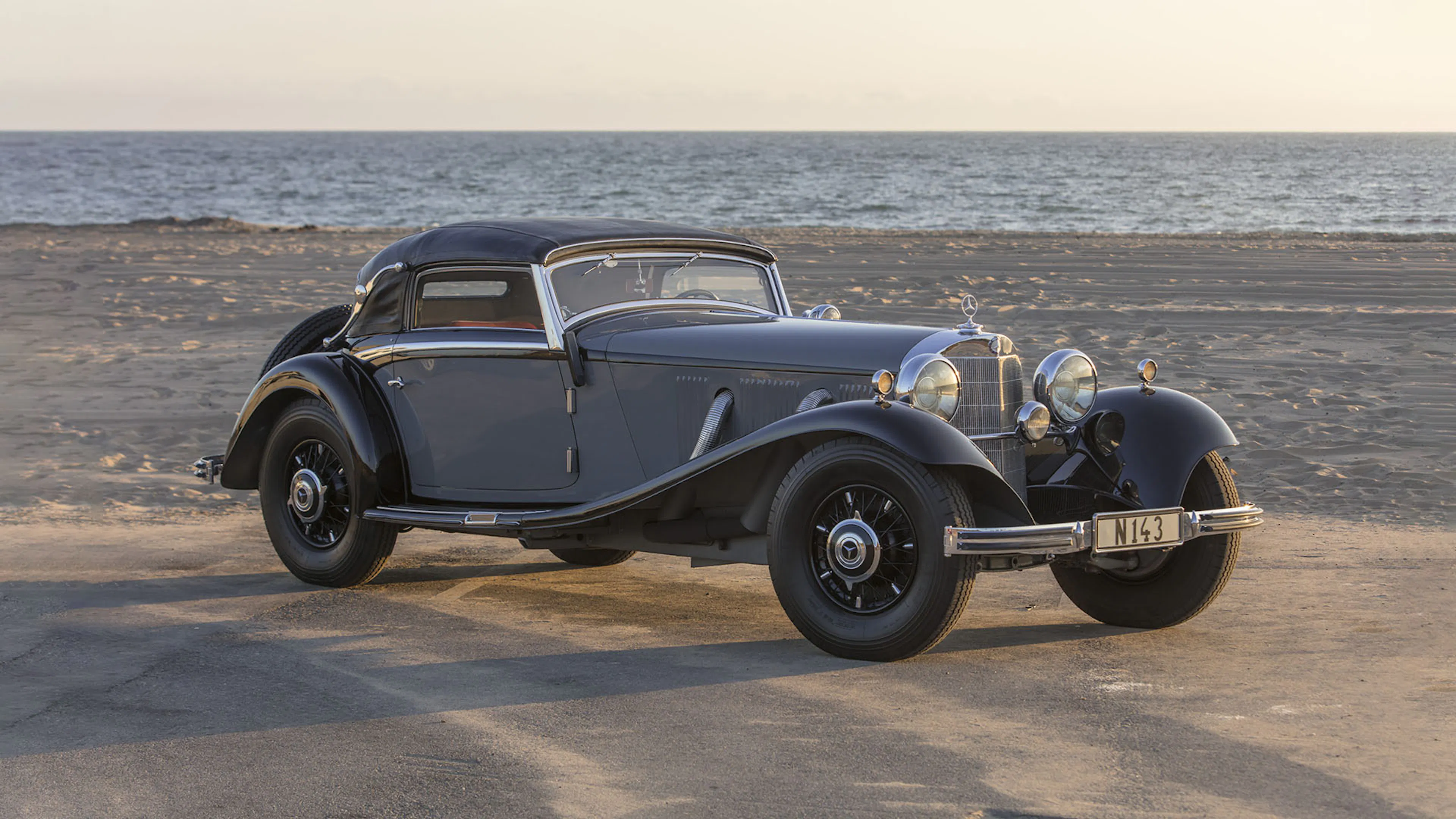 MERCEDES-BENZ 500K RUSSIAN ROADSTER 1934 SN105351 VOITURE ACTUELLE
