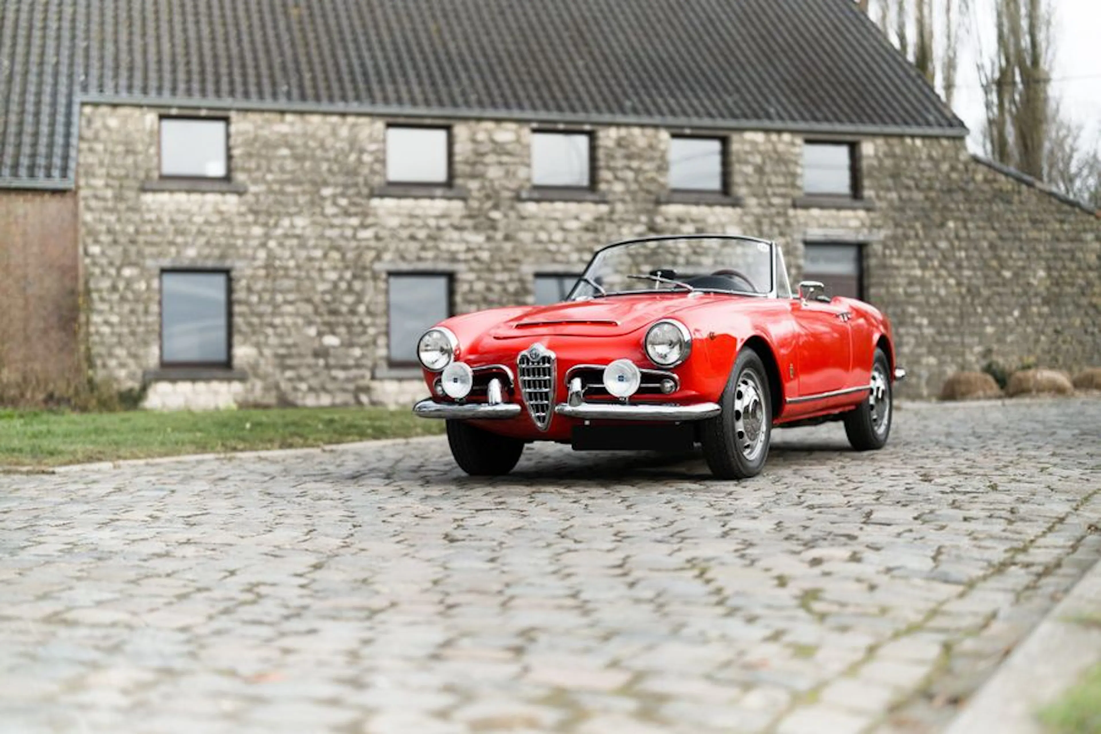 MX40102-132 Alfa Romeo Giulia GTC Cabriolet Argent - 1964 au 1/43 de