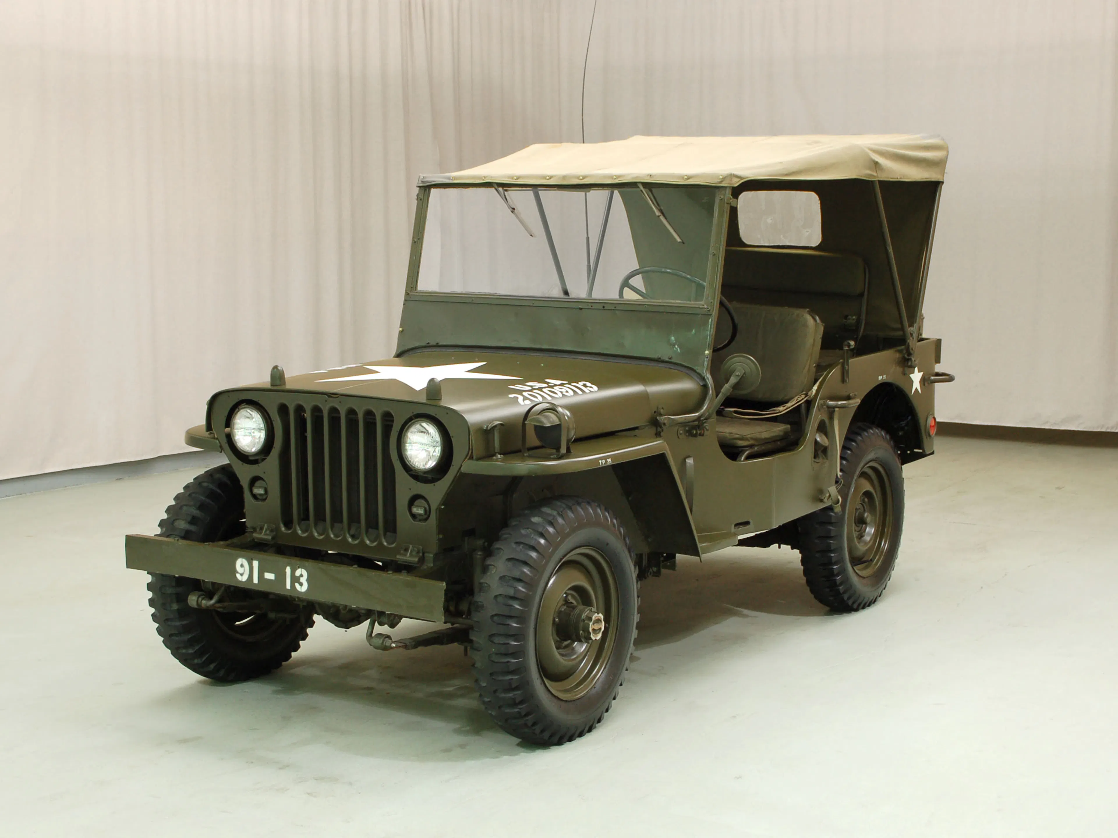 1943 Willys Jeep Courtesy of Hyman Ltd.