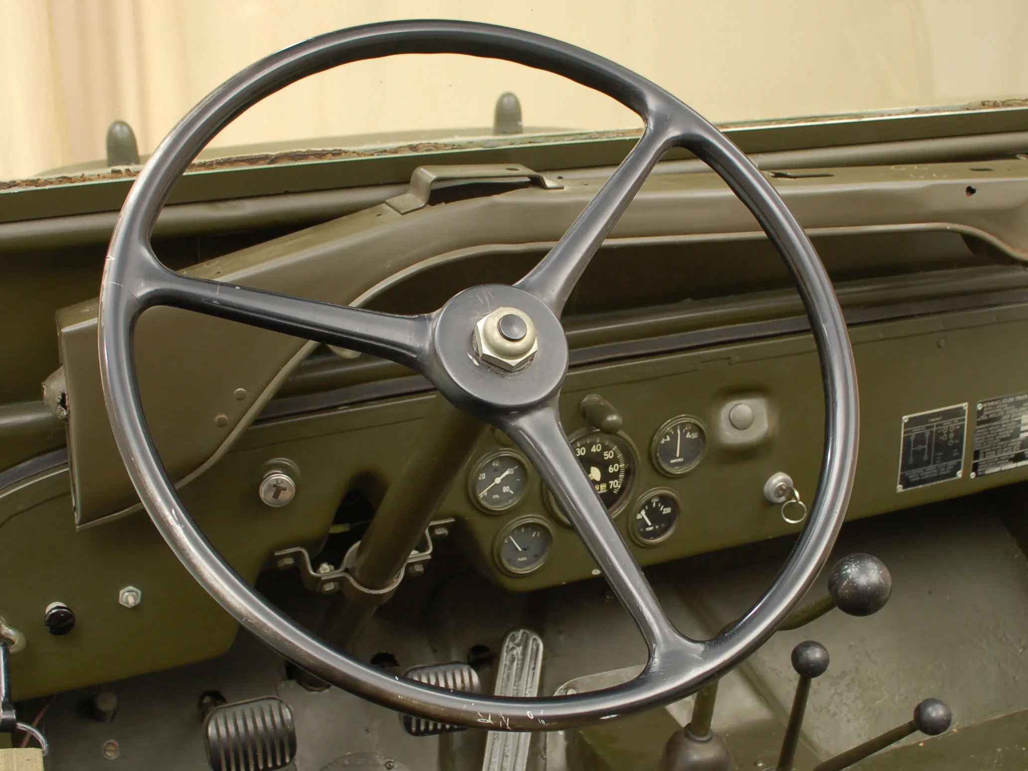 1943 Willys Jeep Courtesy of Hyman Ltd.