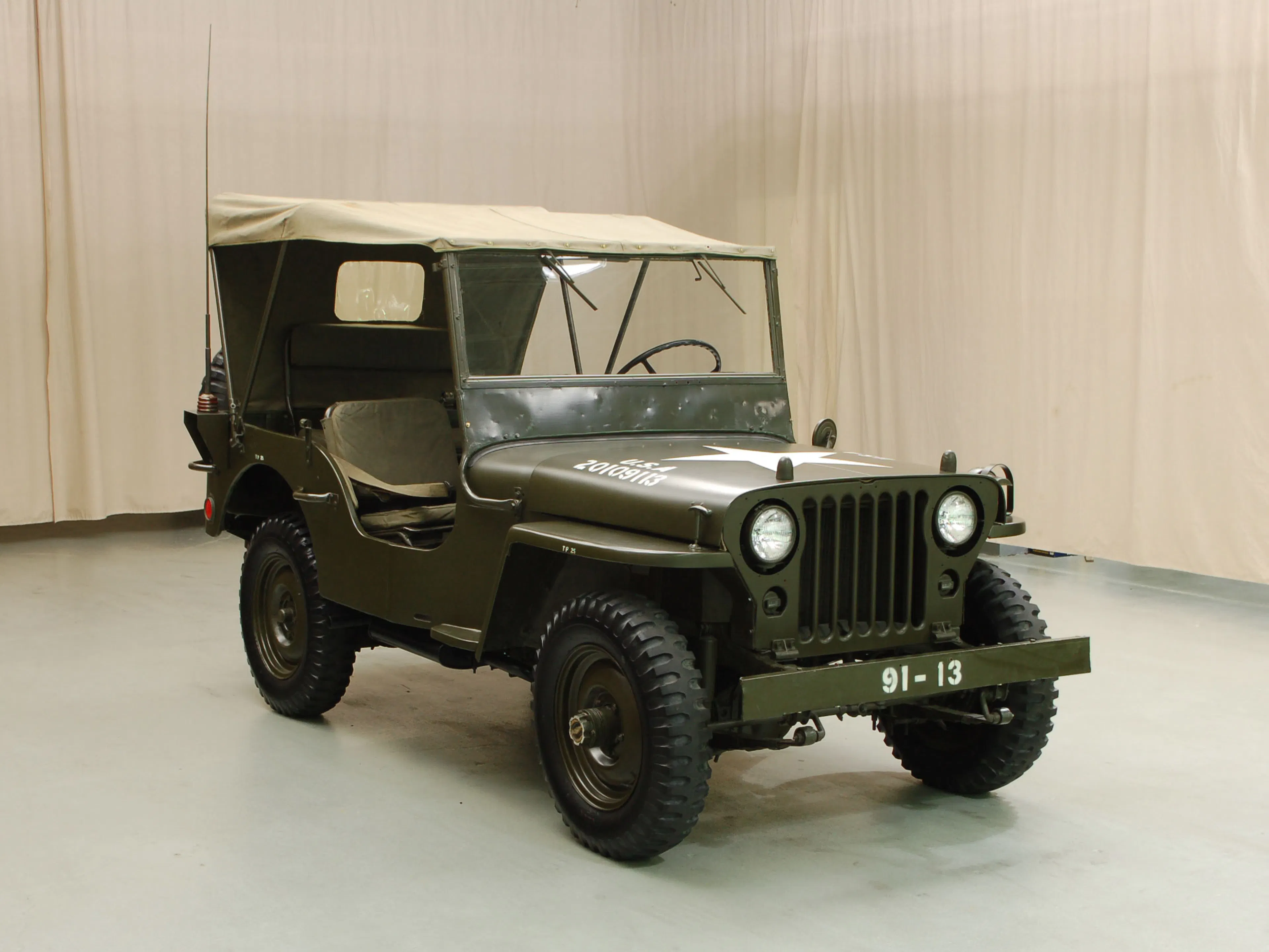 1943 Willys Jeep Courtesy of Hyman Ltd.
