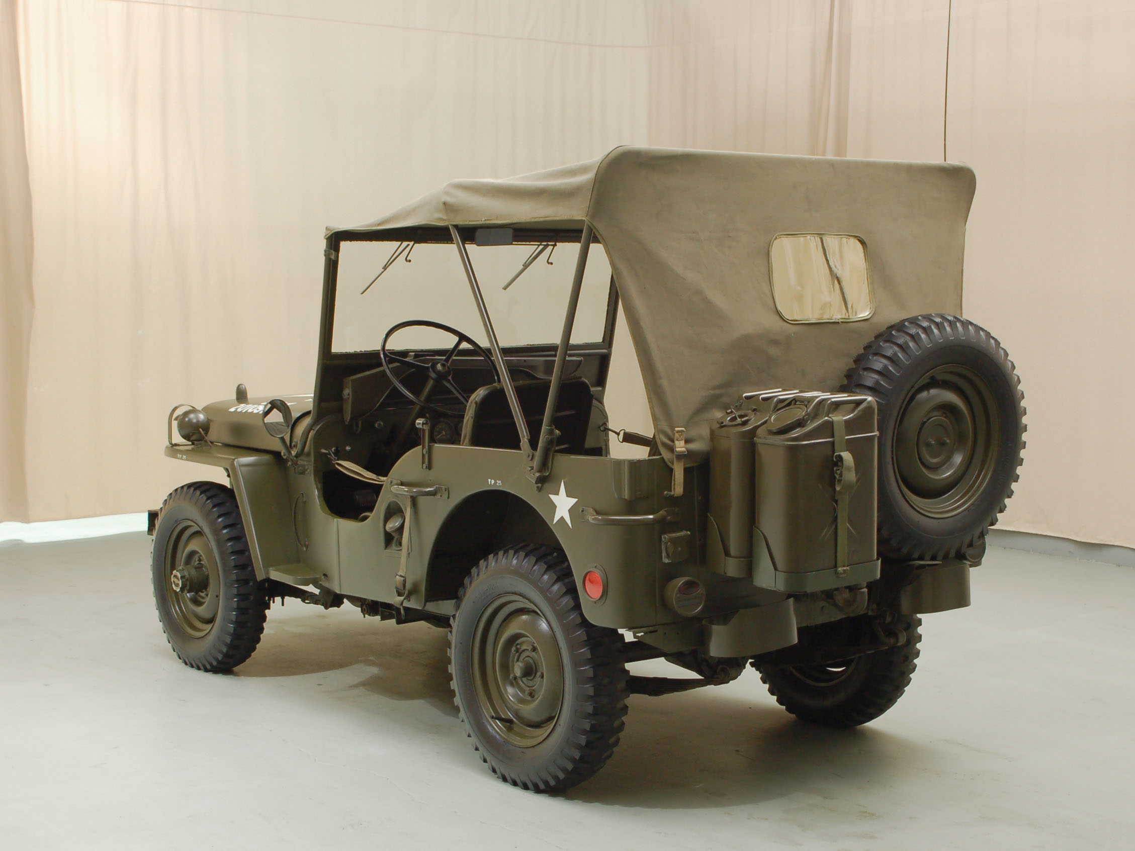 1945 willys-overland mb (jeep) 1/4 ton