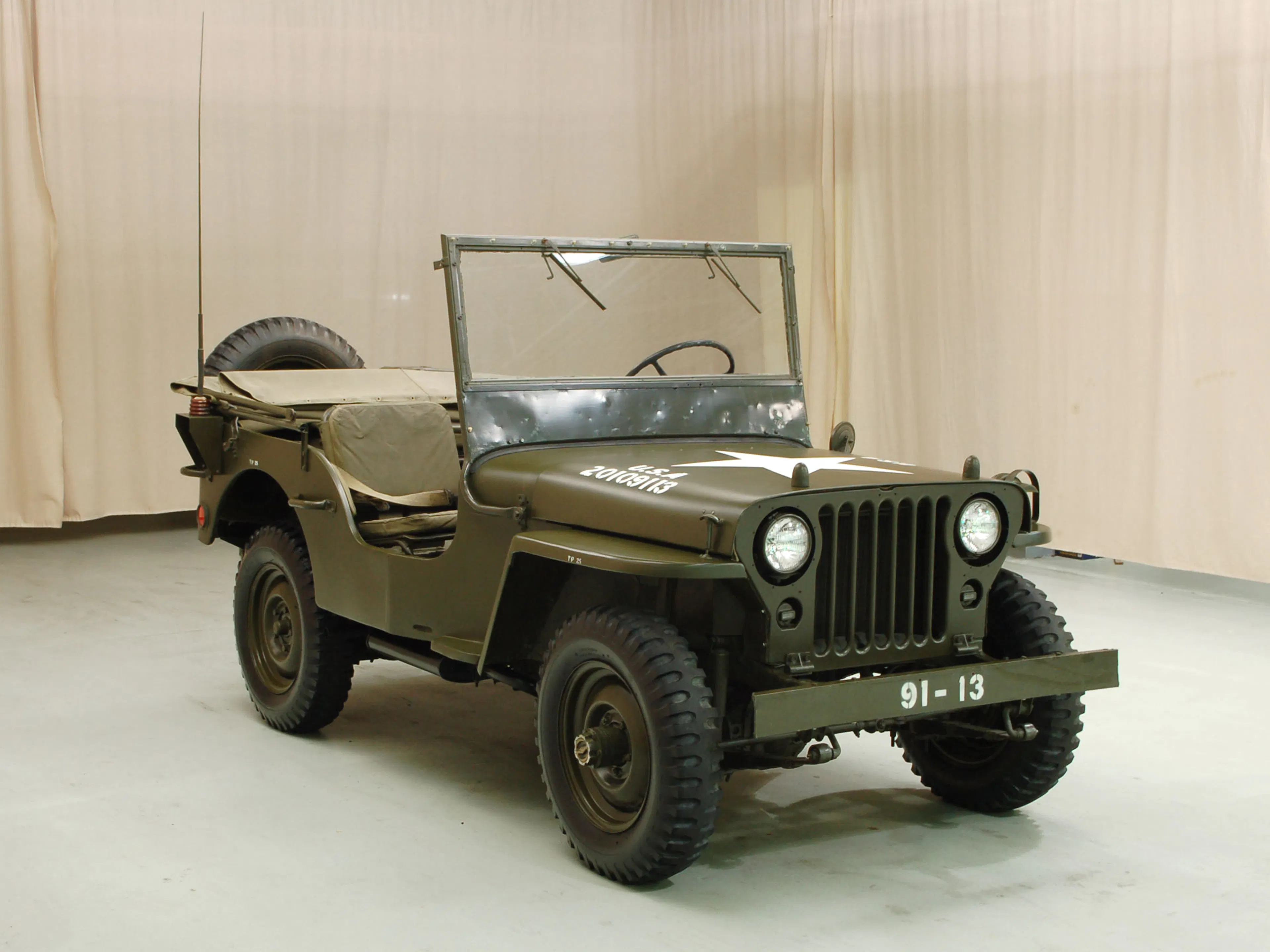 1943 Willys Jeep Courtesy of Hyman Ltd.