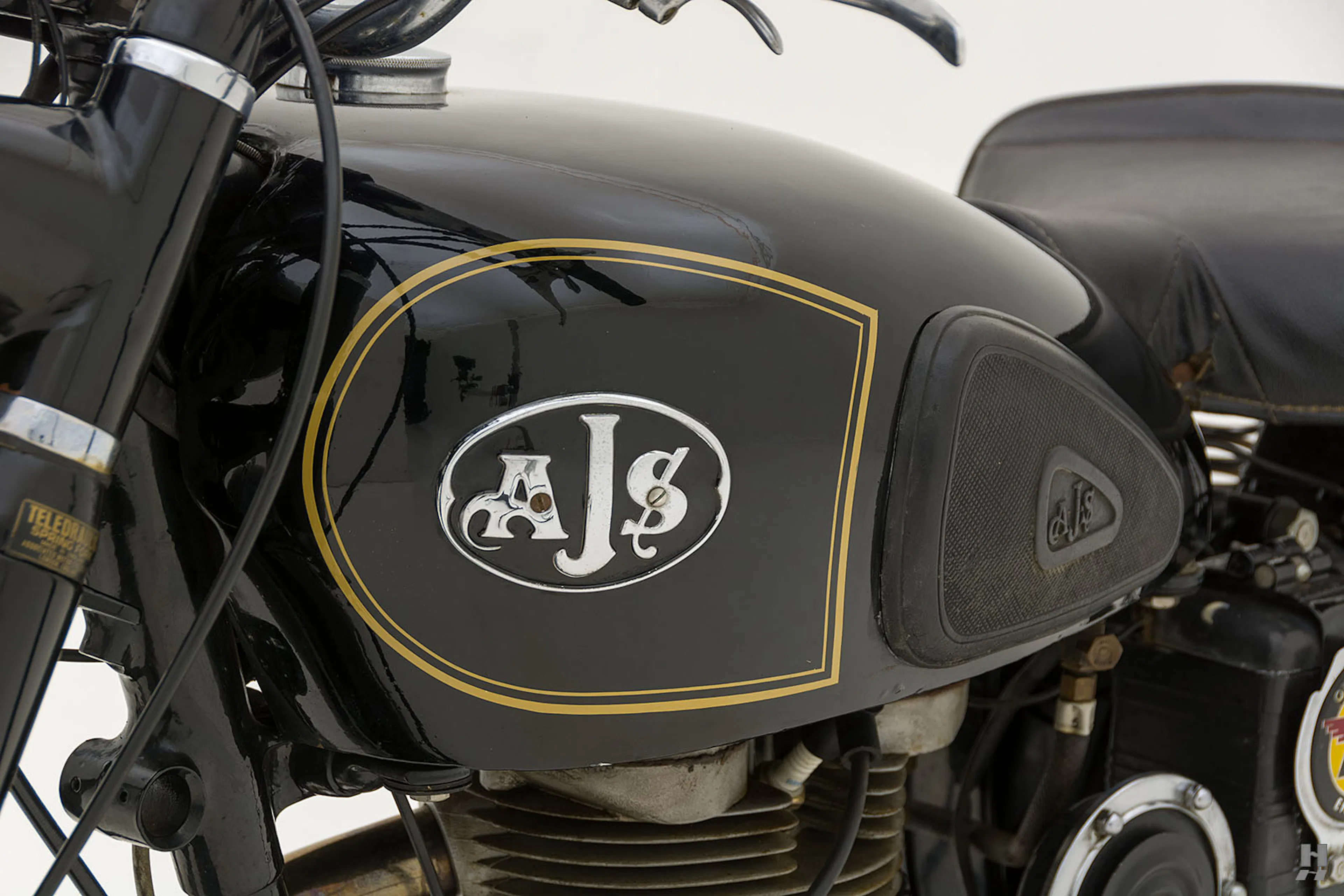 1951 AJS 16M Motorcycle Courtesy of Hyman Ltd.