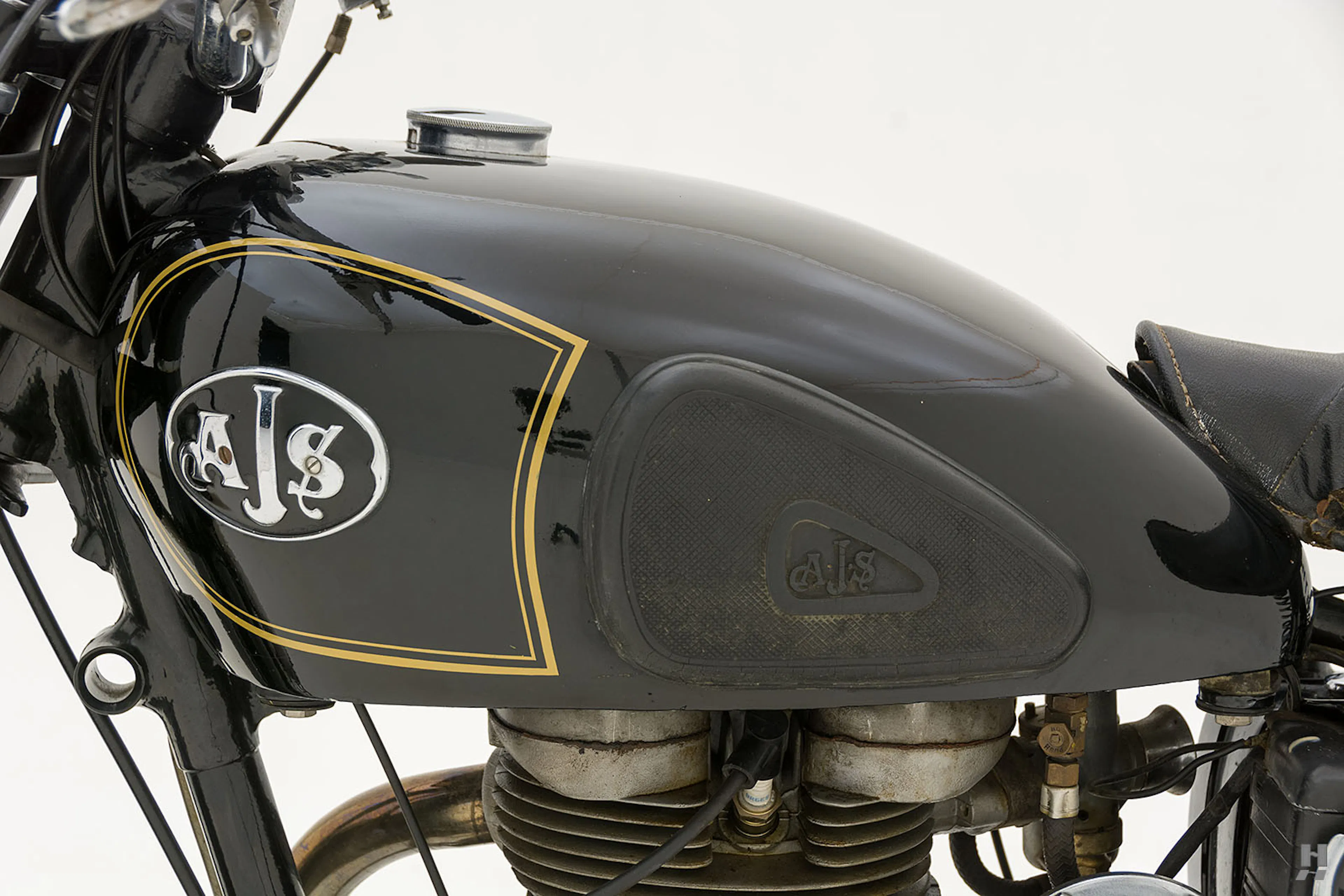 1951 AJS 16M Motorcycle Courtesy of Hyman Ltd.
