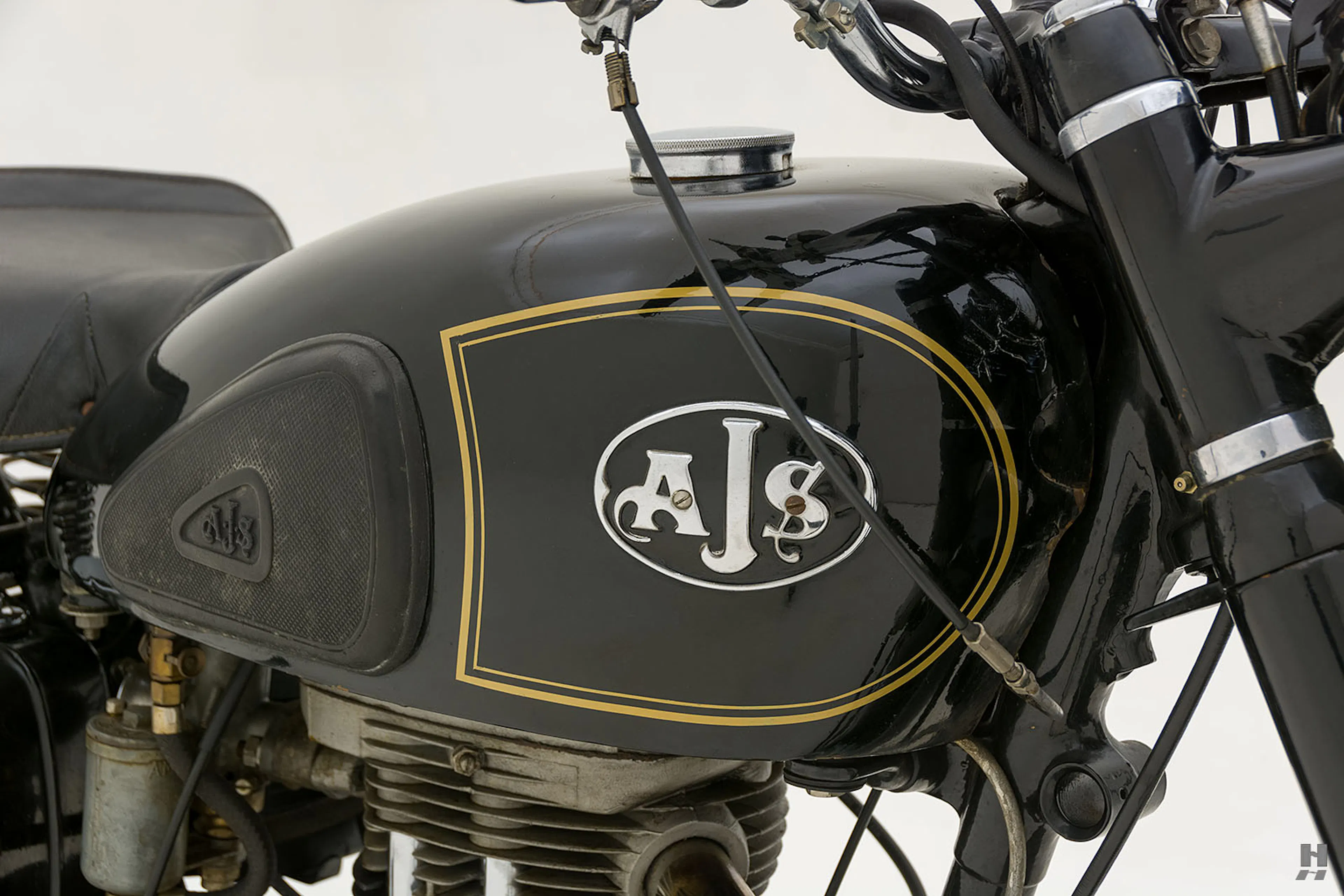 1951 AJS 16M Motorcycle Courtesy of Hyman Ltd.