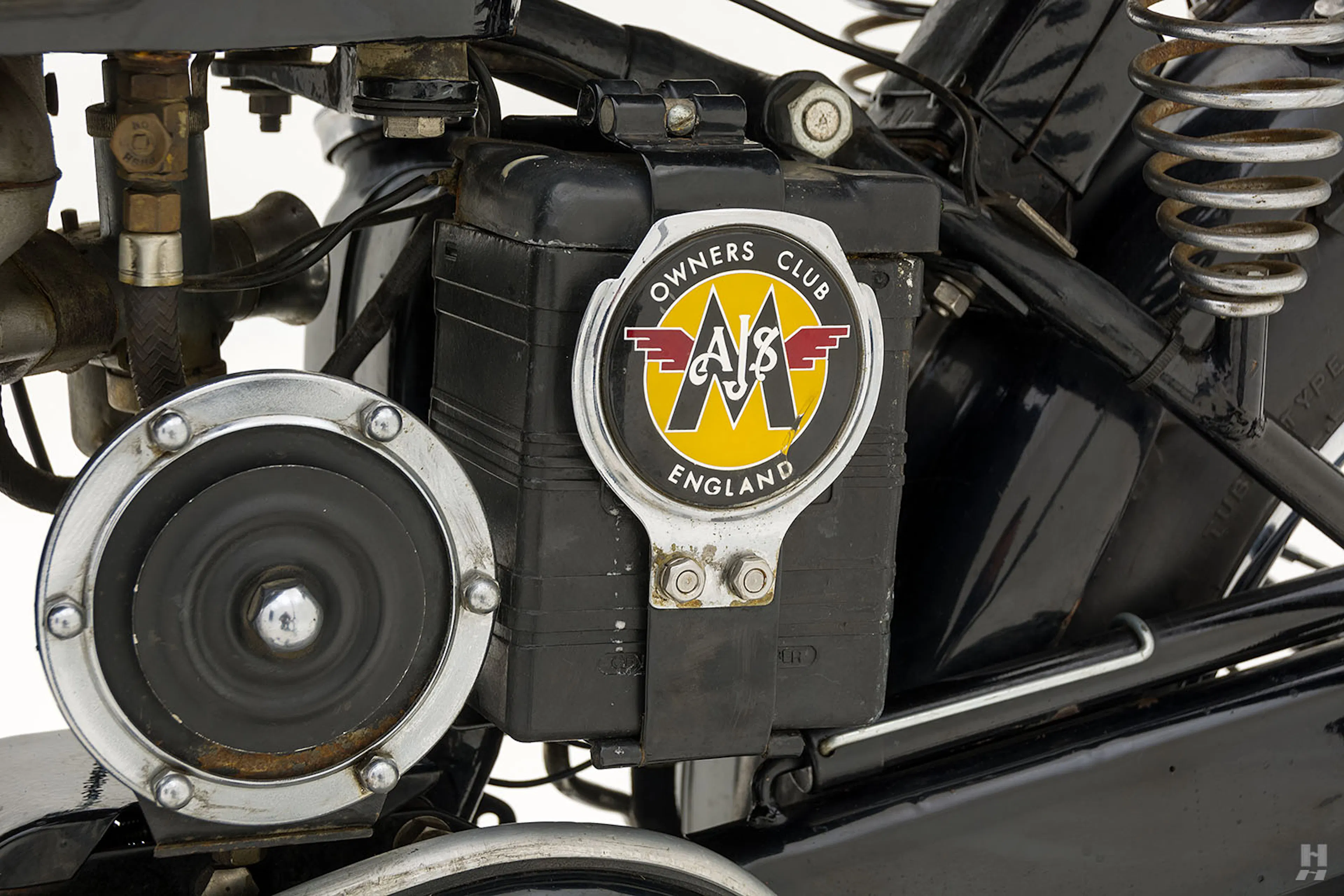 1951 AJS 16M Motorcycle Courtesy of Hyman Ltd.