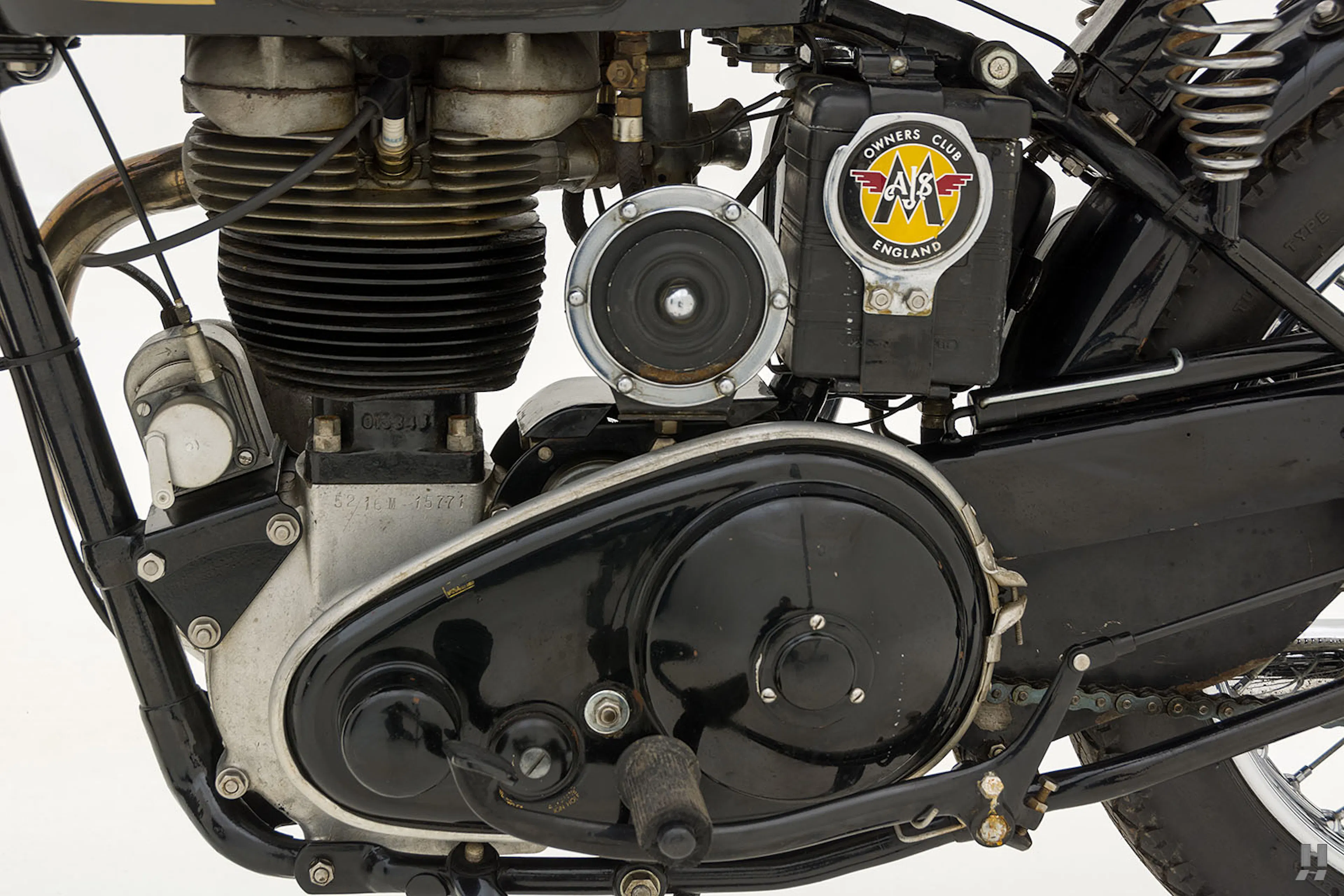 1951 AJS 16M Motorcycle Courtesy of Hyman Ltd.