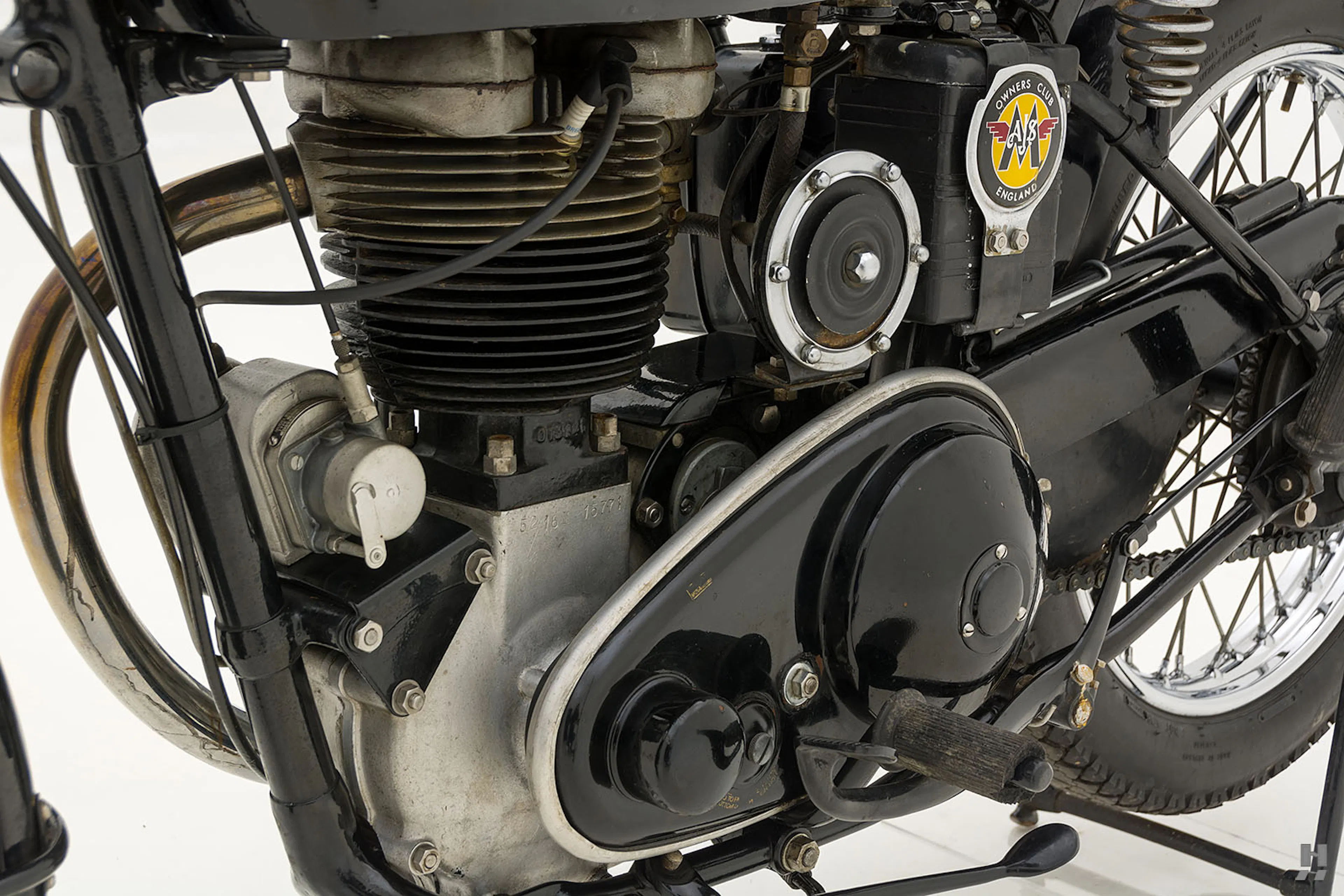 1951 AJS 16M Motorcycle Courtesy of Hyman Ltd.