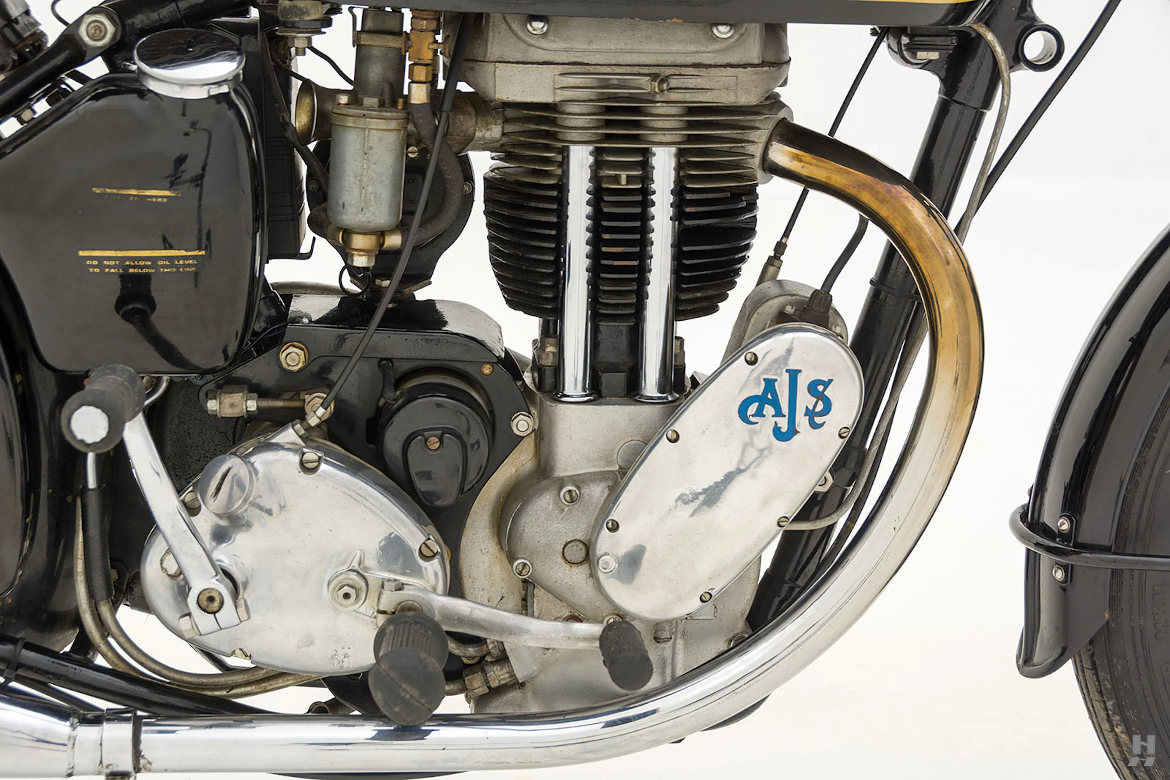 1951 AJS 16M Motorcycle Courtesy of Hyman Ltd.