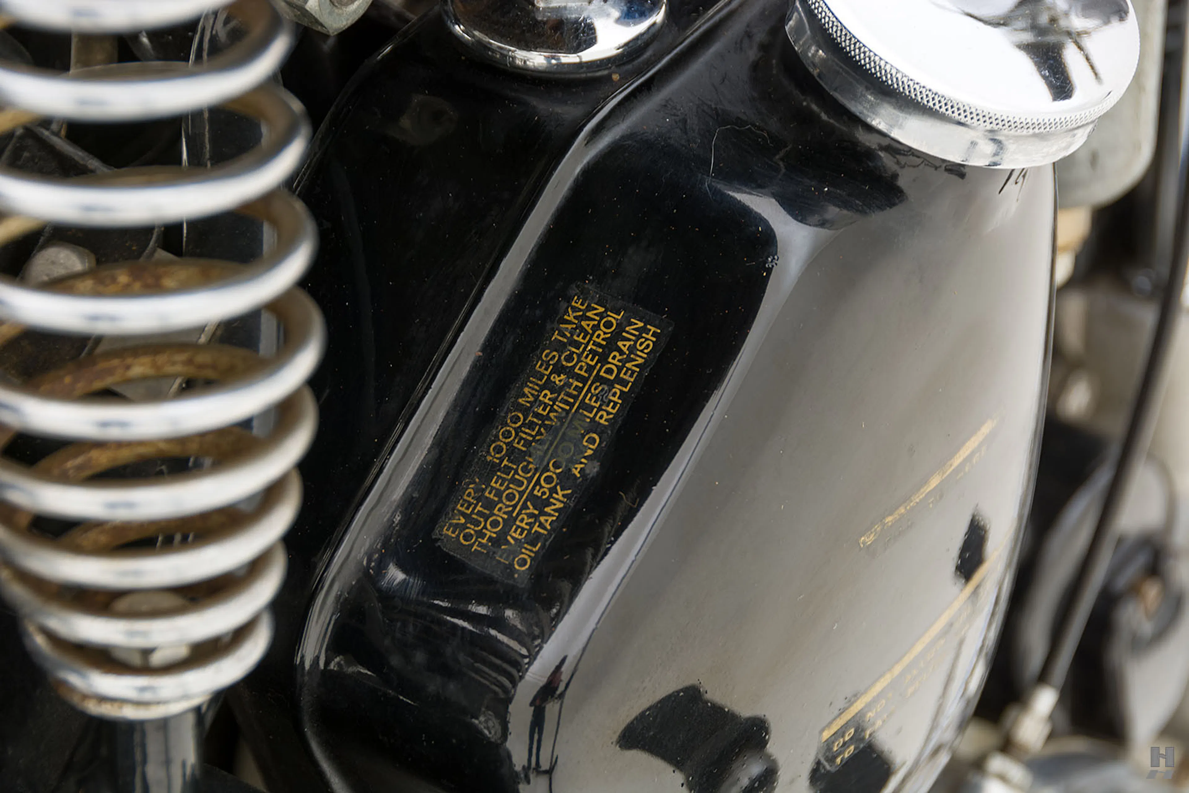 1951 AJS 16M Motorcycle Courtesy of Hyman Ltd.