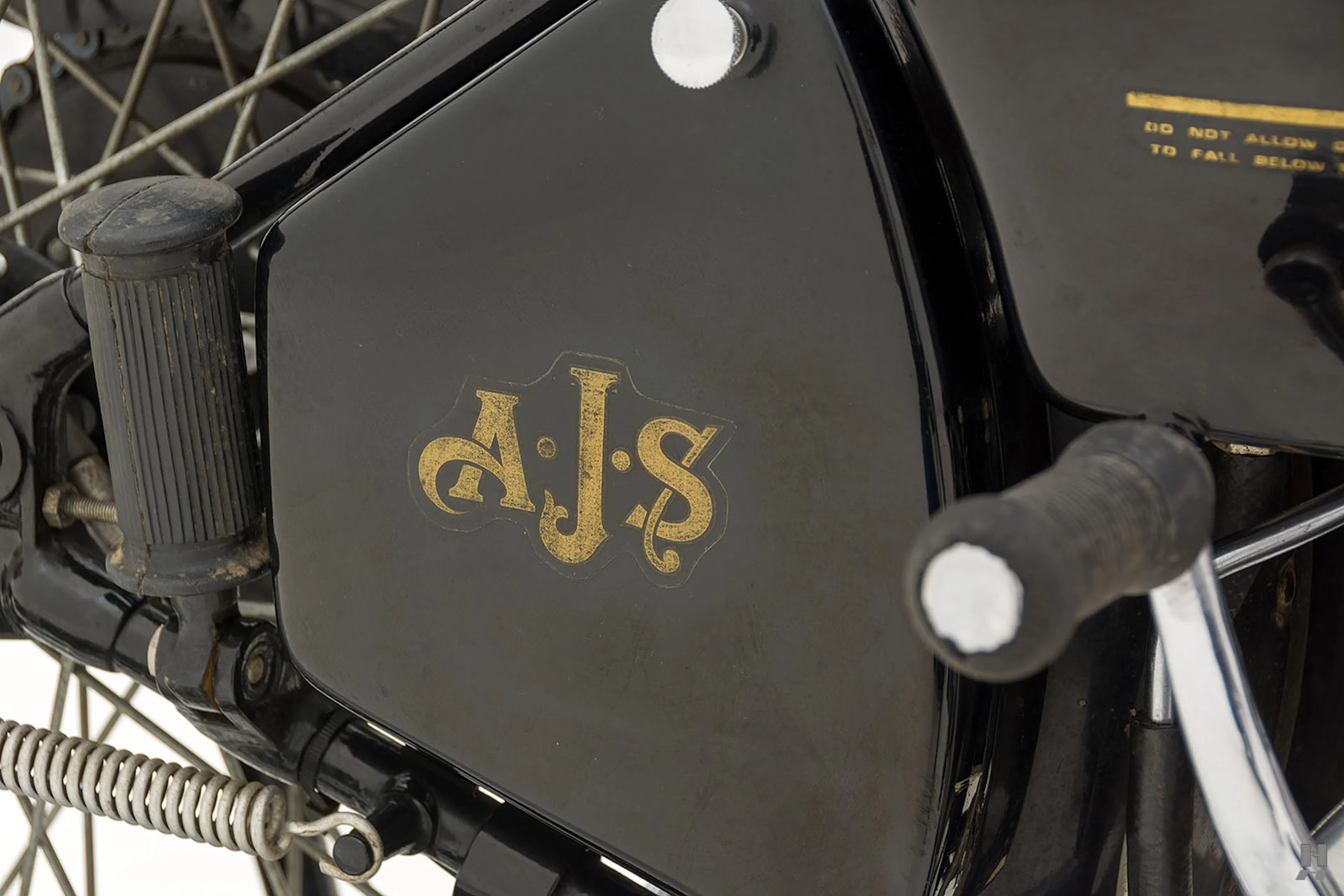 1951 AJS 16M Motorcycle Courtesy of Hyman Ltd.