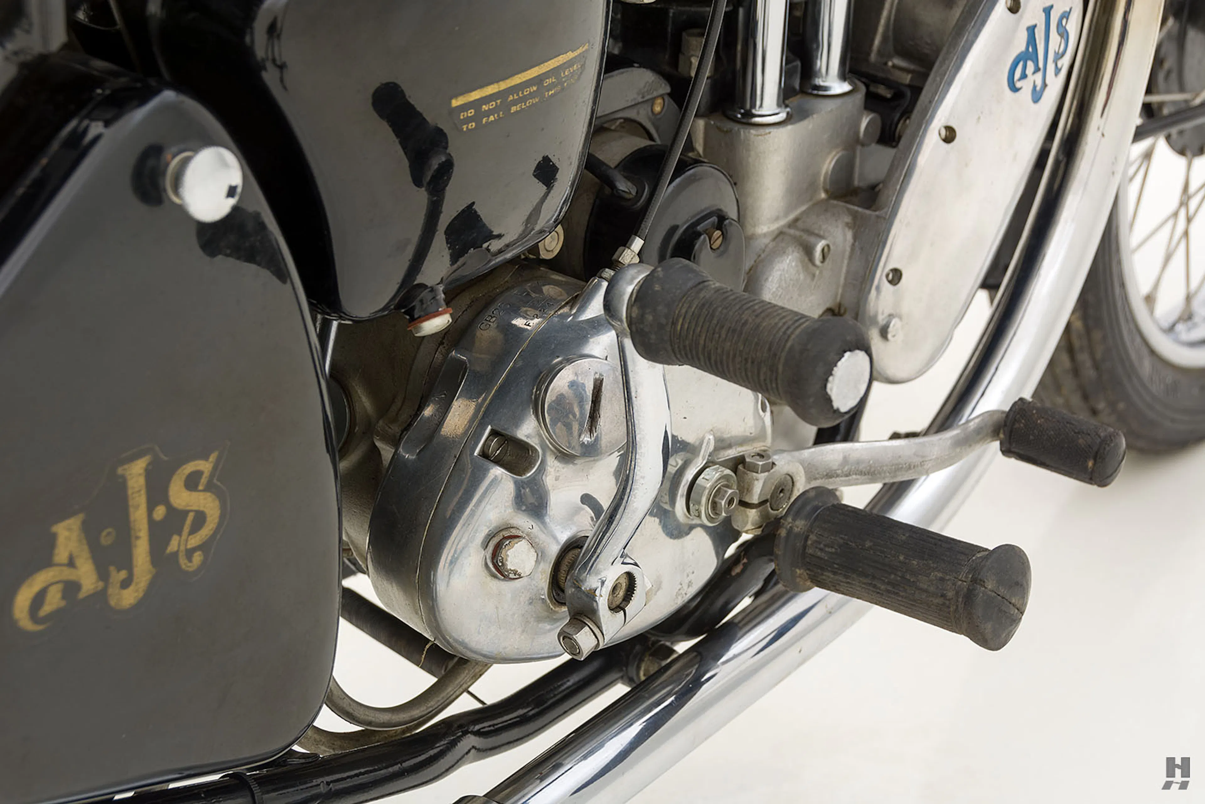1951 AJS 16M Motorcycle Courtesy of Hyman Ltd.