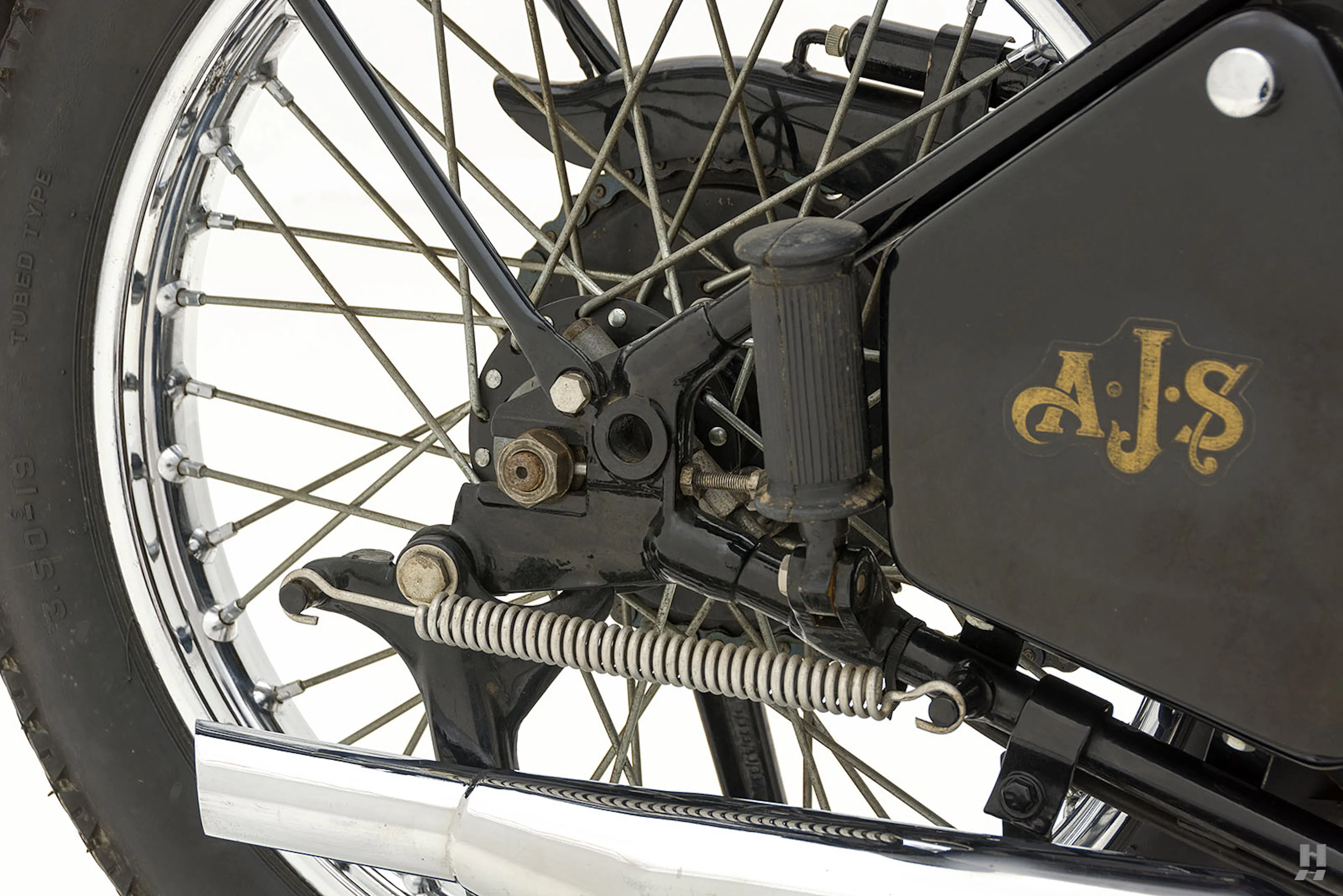 1951 AJS 16M Motorcycle Courtesy of Hyman Ltd.