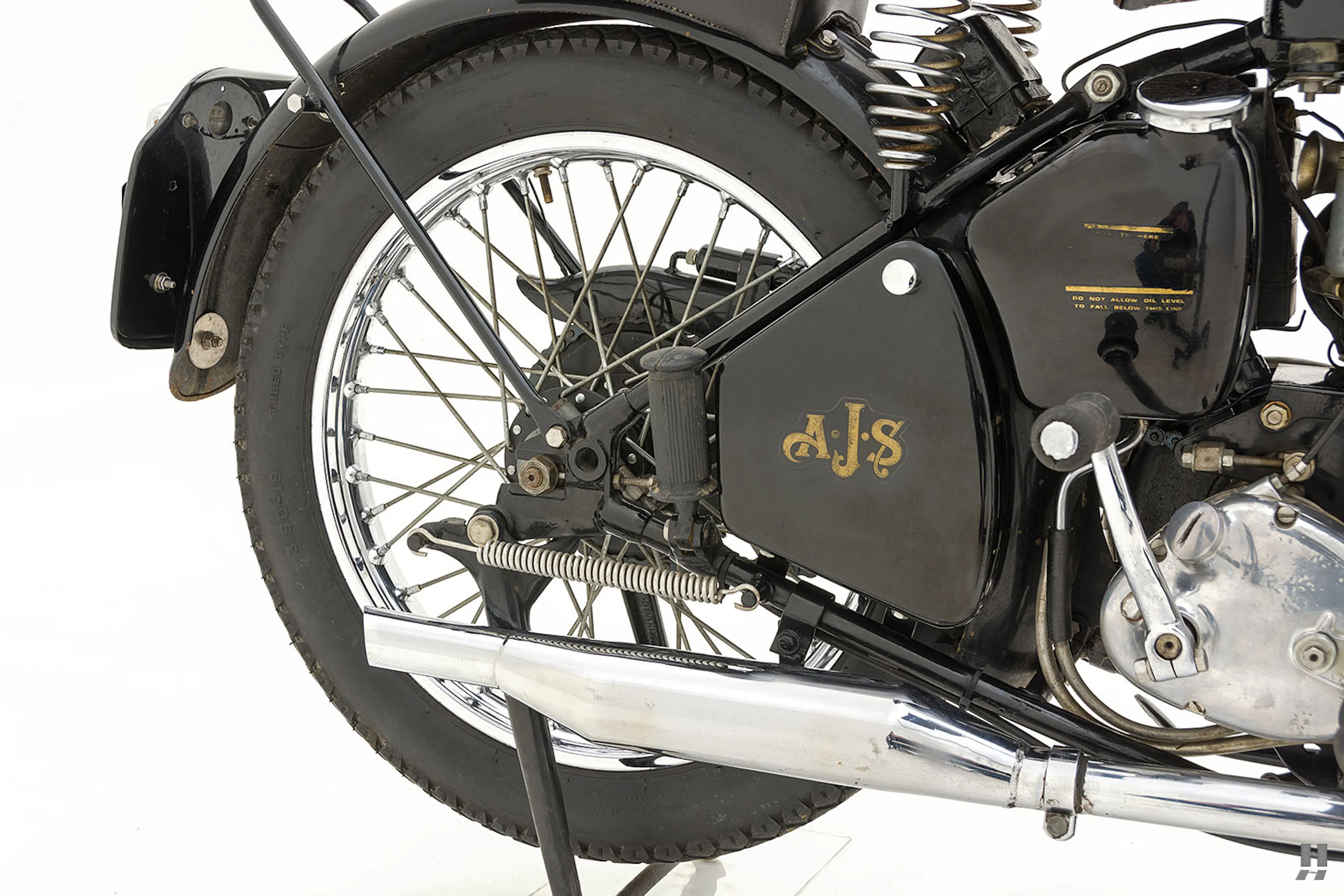 1951 AJS 16M Motorcycle Courtesy of Hyman Ltd.