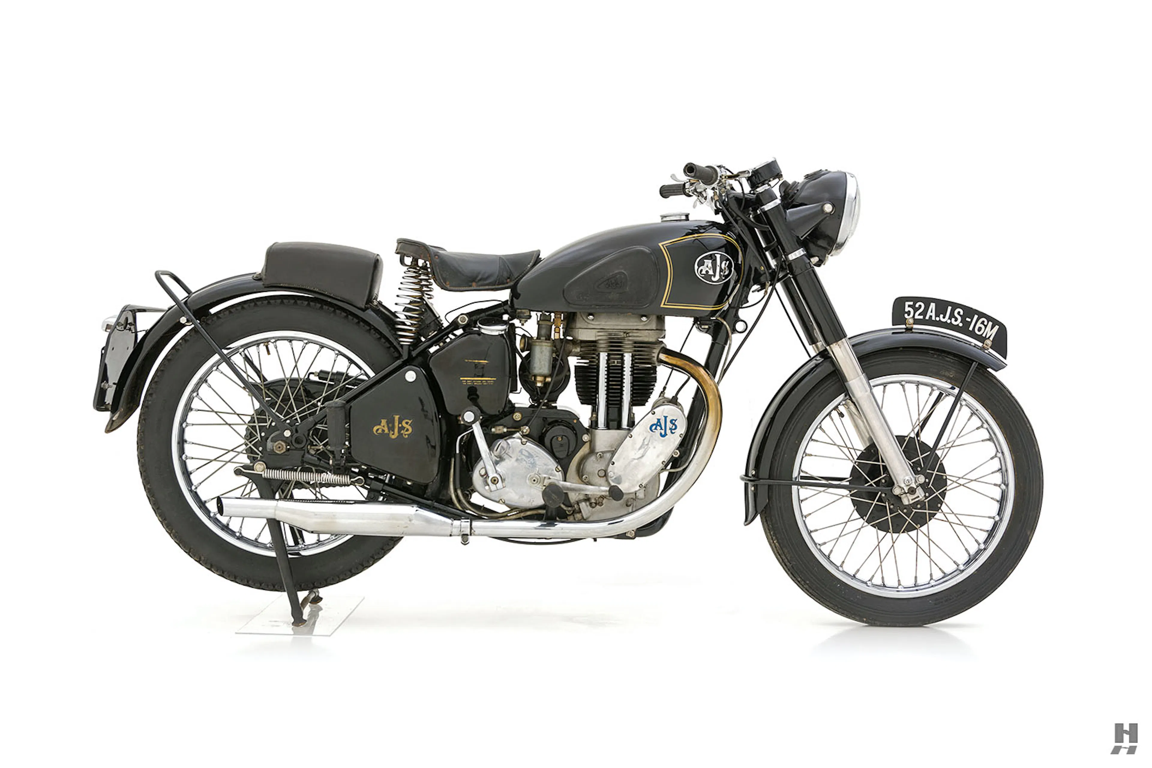 1951 AJS 16M Motorcycle Courtesy of Hyman Ltd.