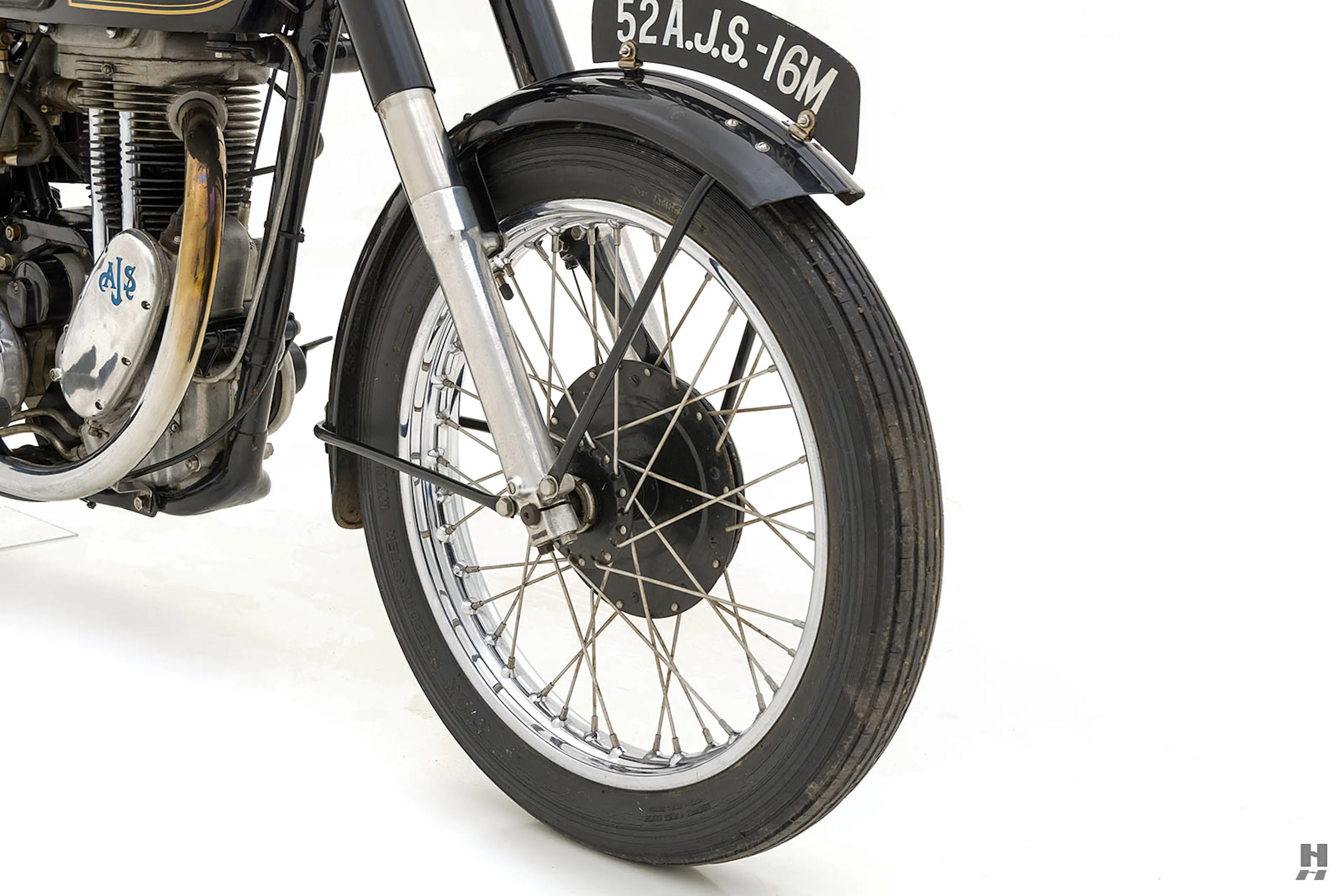 1951 AJS 16M Motorcycle Courtesy of Hyman Ltd.