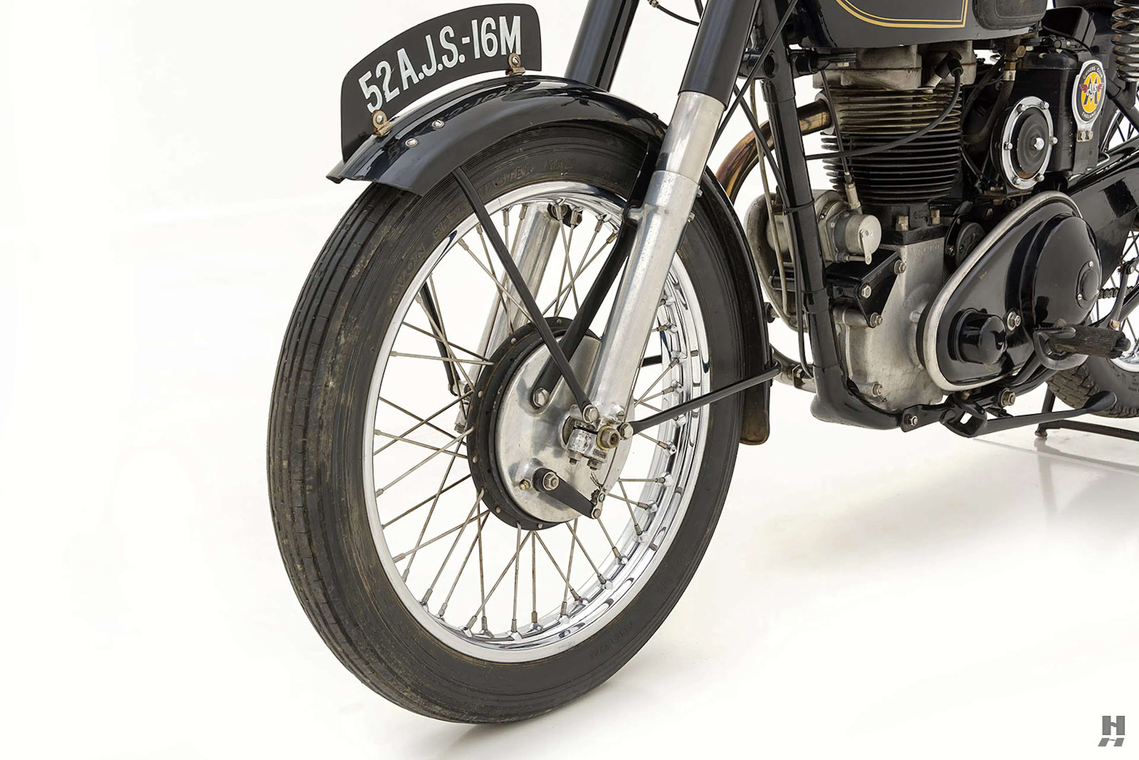 1951 AJS 16M Motorcycle Courtesy of Hyman Ltd.