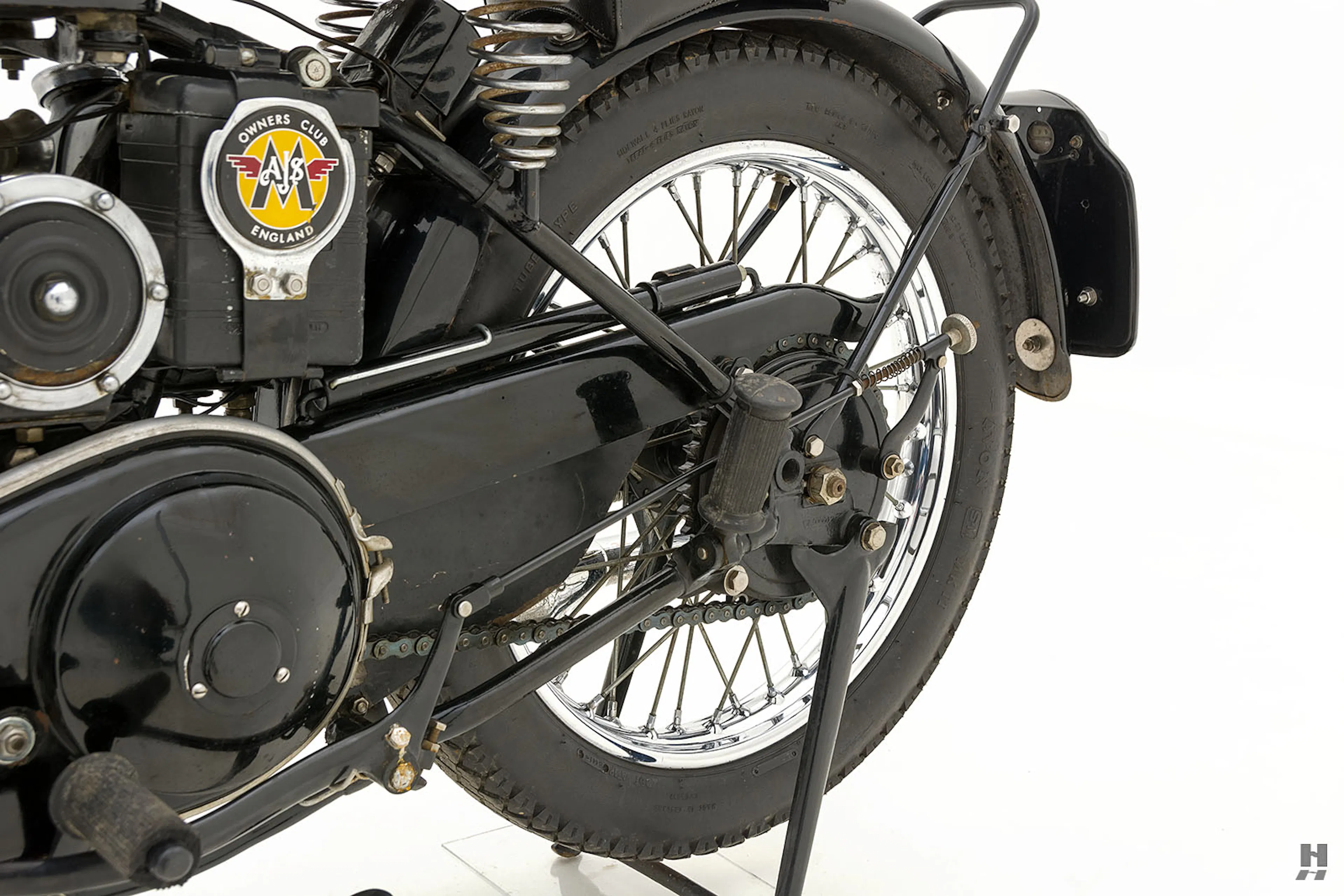 1951 AJS 16M Motorcycle Courtesy of Hyman Ltd.