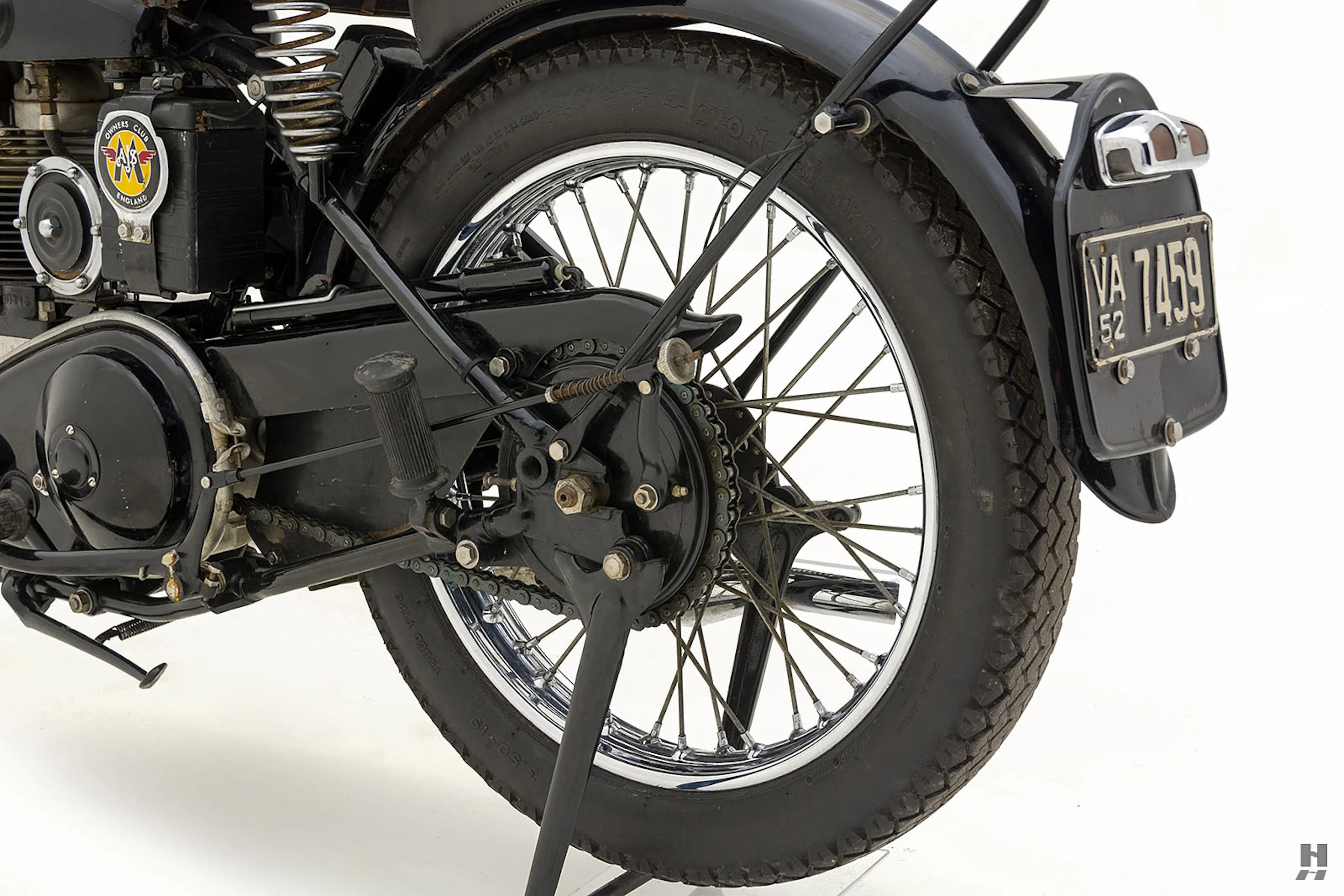 1951 AJS 16M Motorcycle Courtesy of Hyman Ltd.