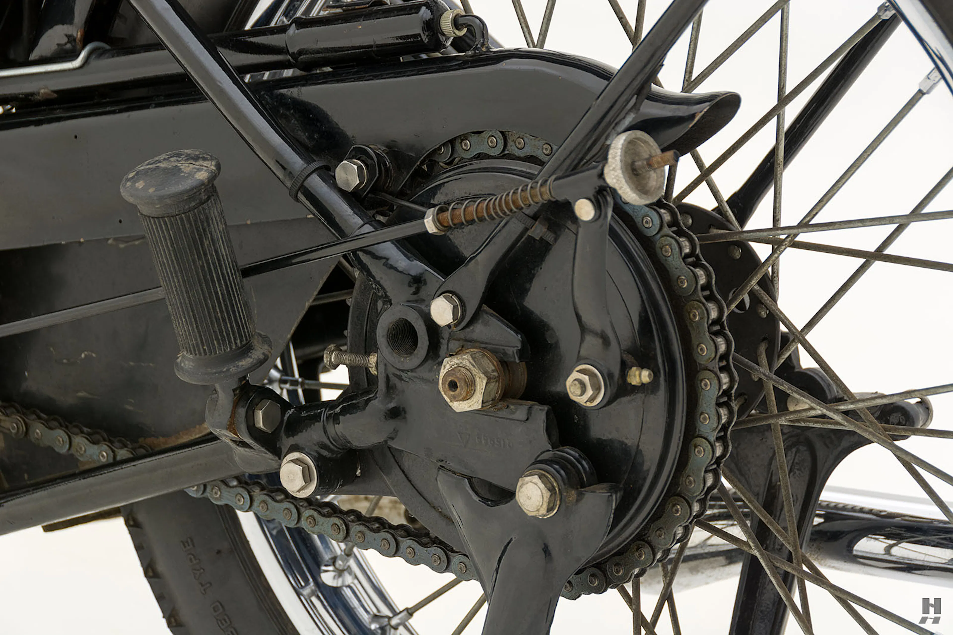 1951 AJS 16M Motorcycle Courtesy of Hyman Ltd.