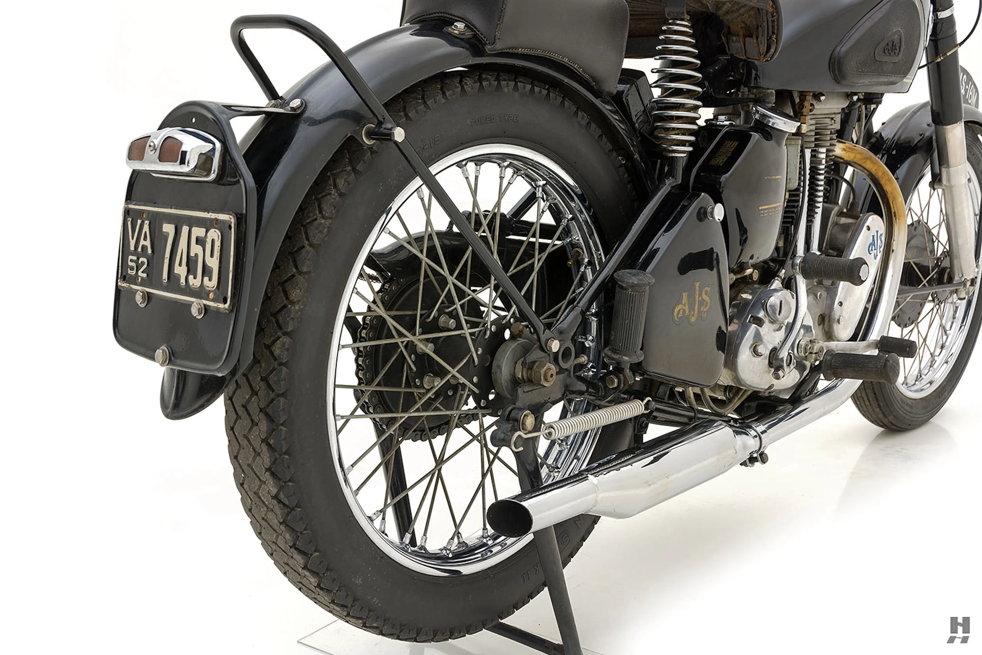 1951 AJS 16M Motorcycle Courtesy of Hyman Ltd.