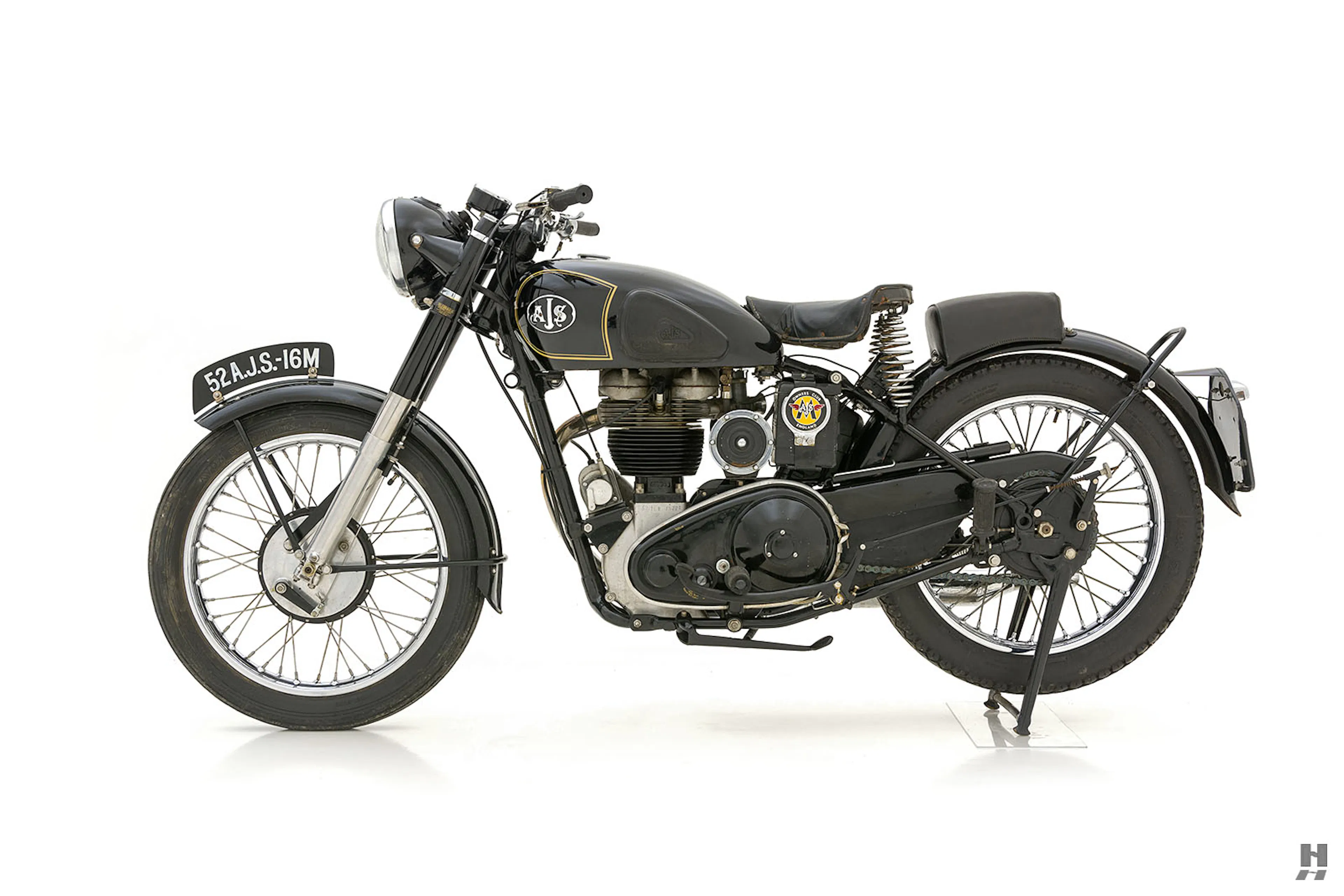 1951 AJS 16M Motorcycle Courtesy of Hyman Ltd.
