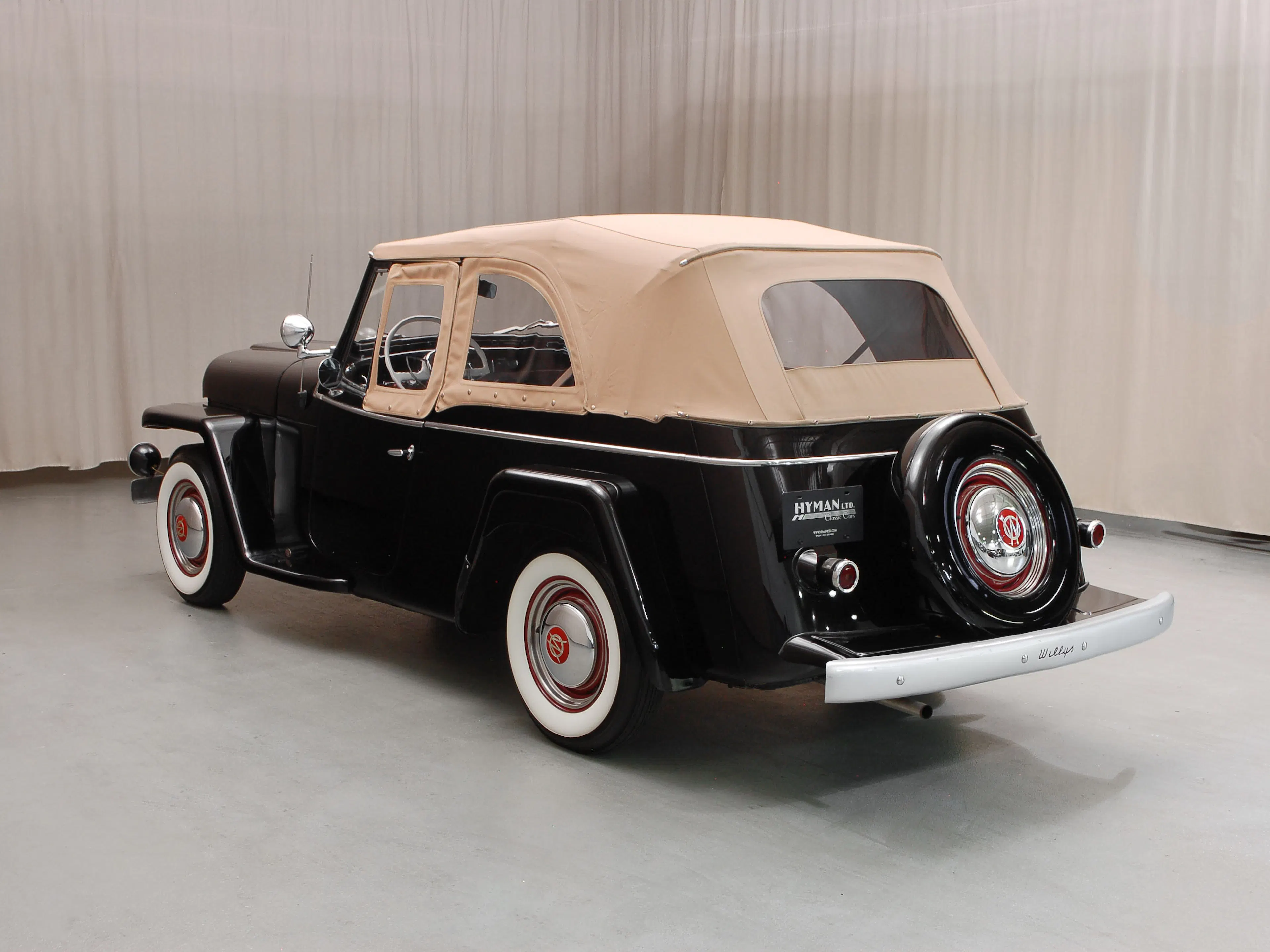 1950 Willys Jeepster 2dr Phaeton Convertible Courtesy of Hyman Ltd.