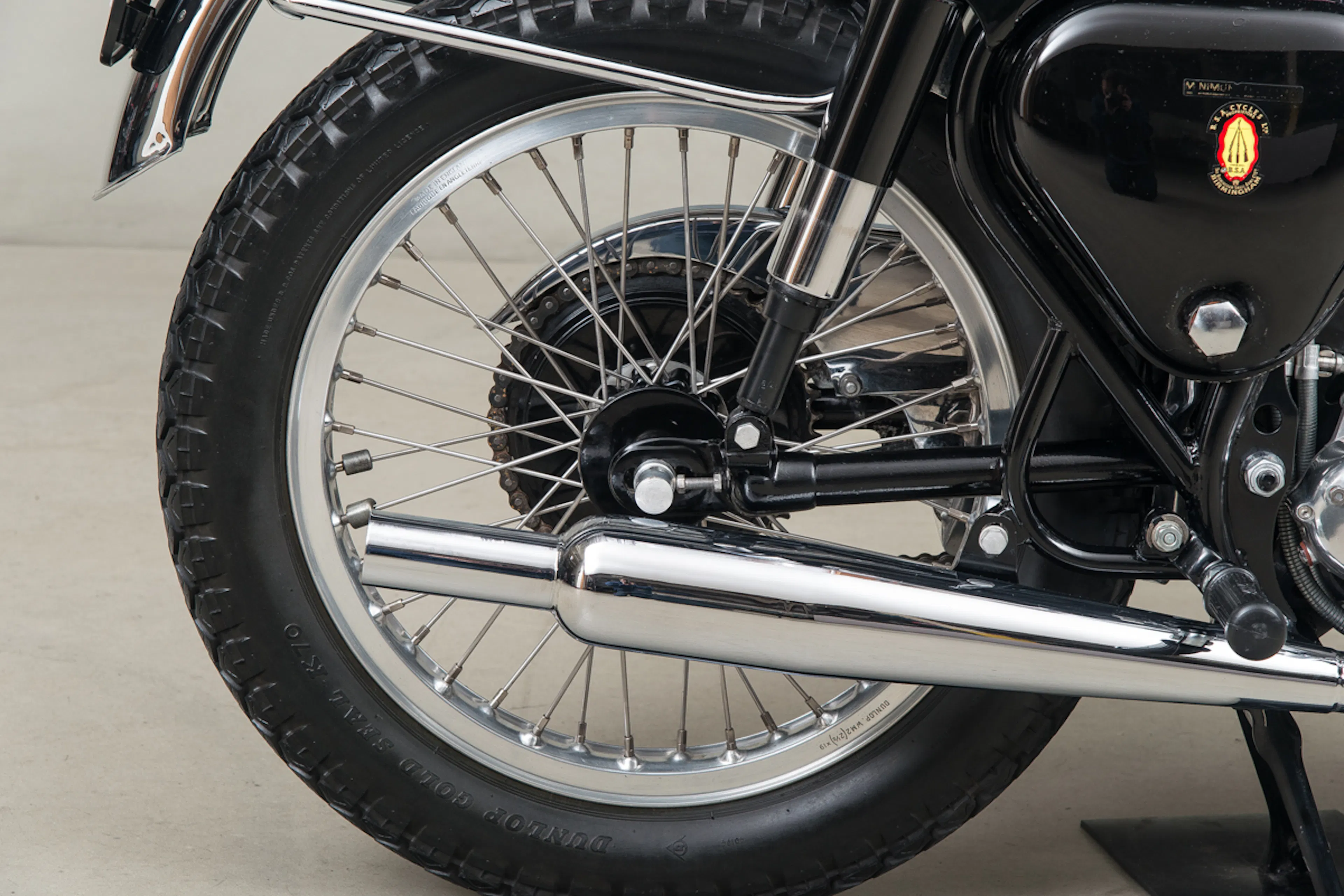 1963 BSA A10RGS Rocket Gold Star Courtesy of Canepa