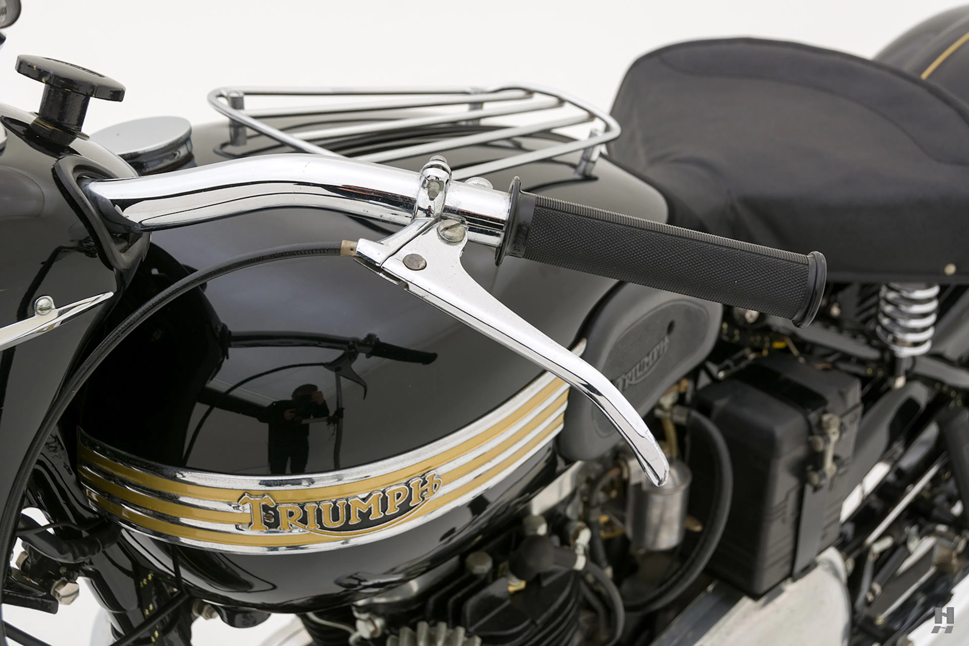 1953 Triumph 6T Thunderbird Motorcycle Courtesy of Hyman Ltd.