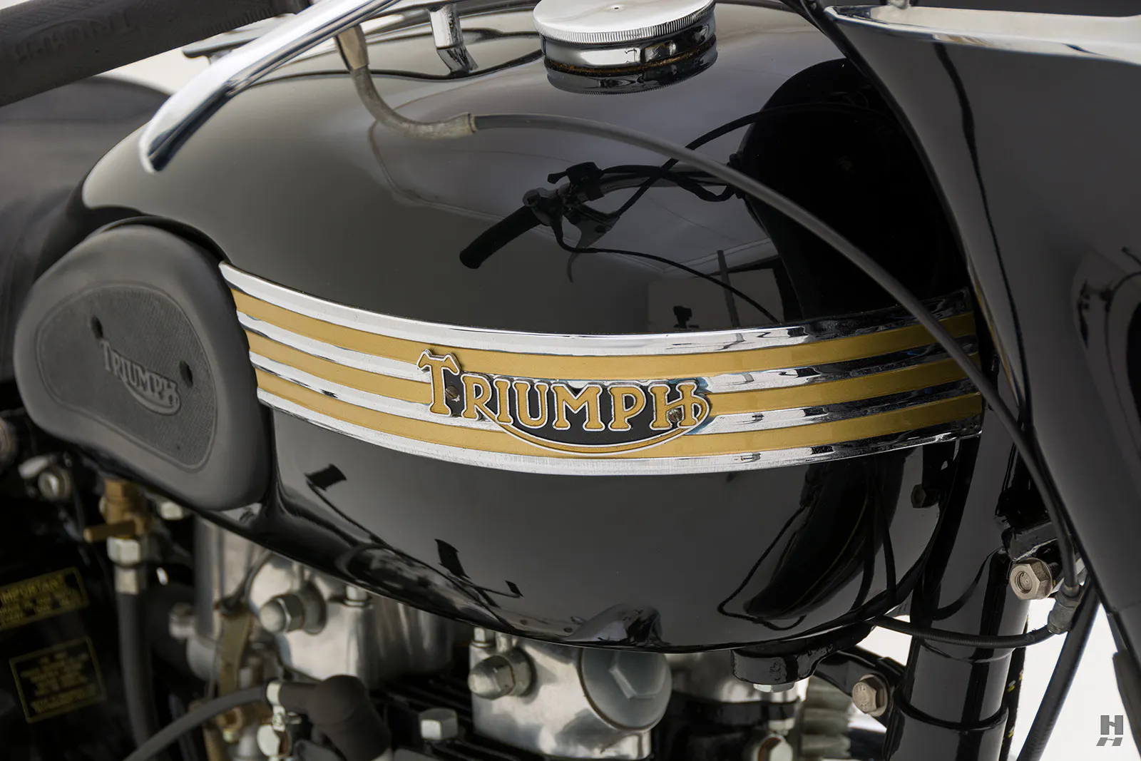 1953 Triumph 6T Thunderbird Motorcycle Courtesy of Hyman Ltd.
