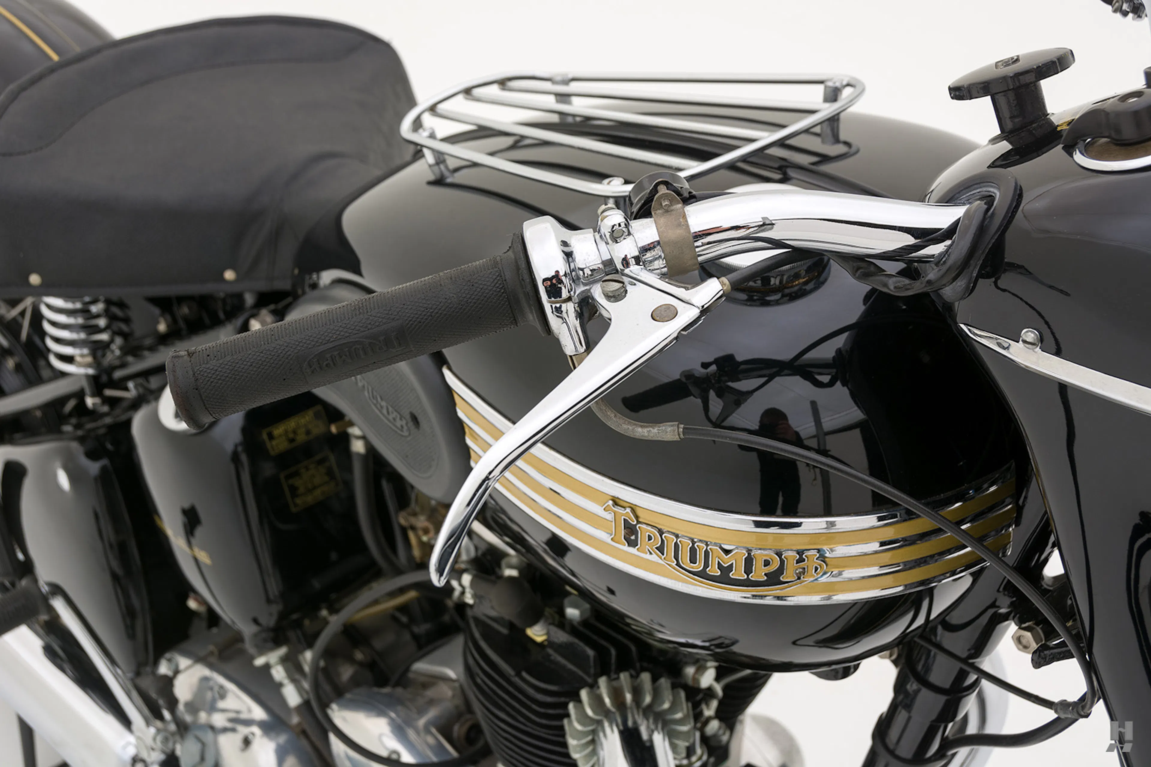 1953 Triumph 6T Thunderbird Motorcycle Courtesy of Hyman Ltd.