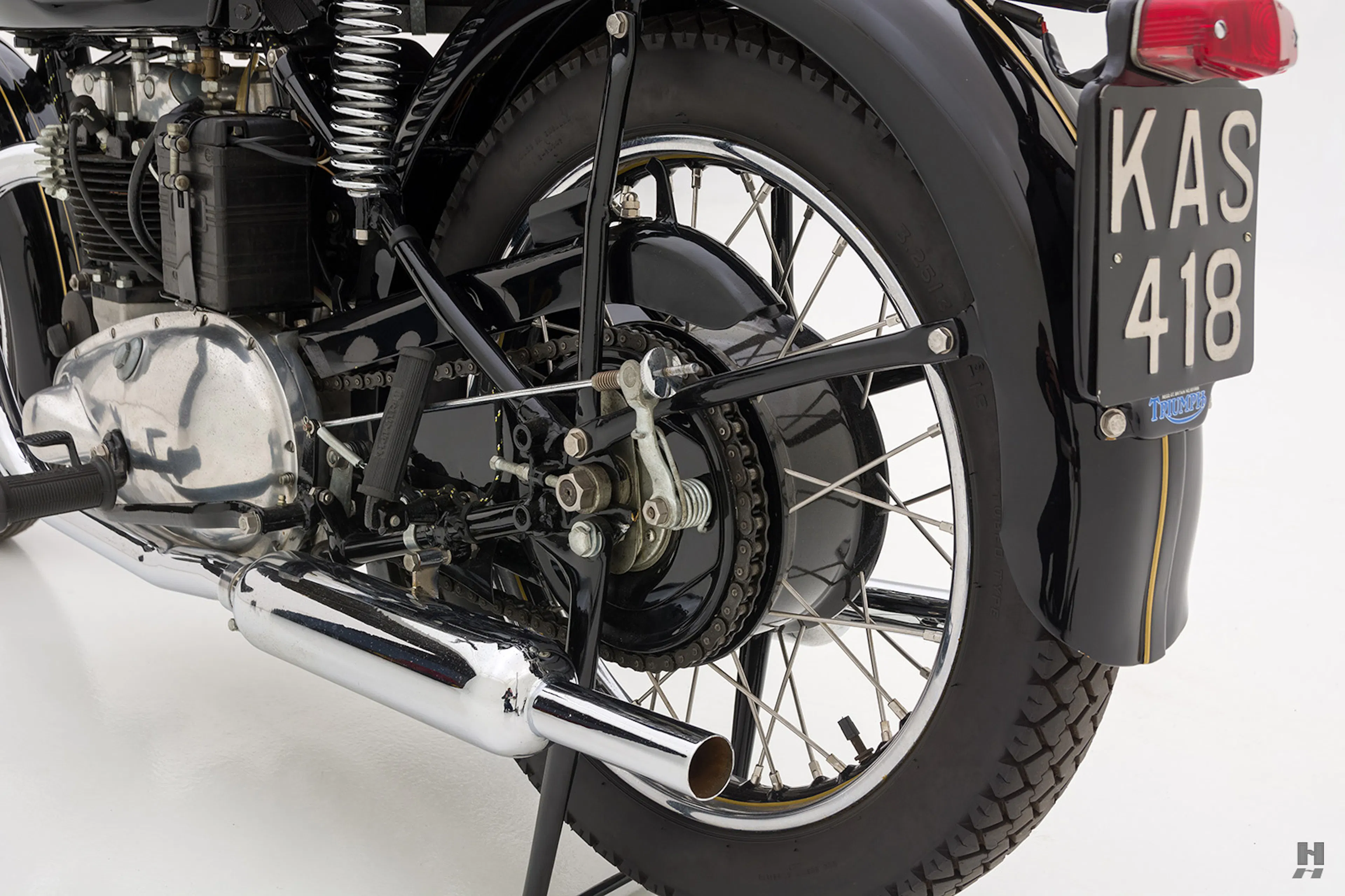 1953 Triumph 6T Thunderbird Motorcycle Courtesy of Hyman Ltd.