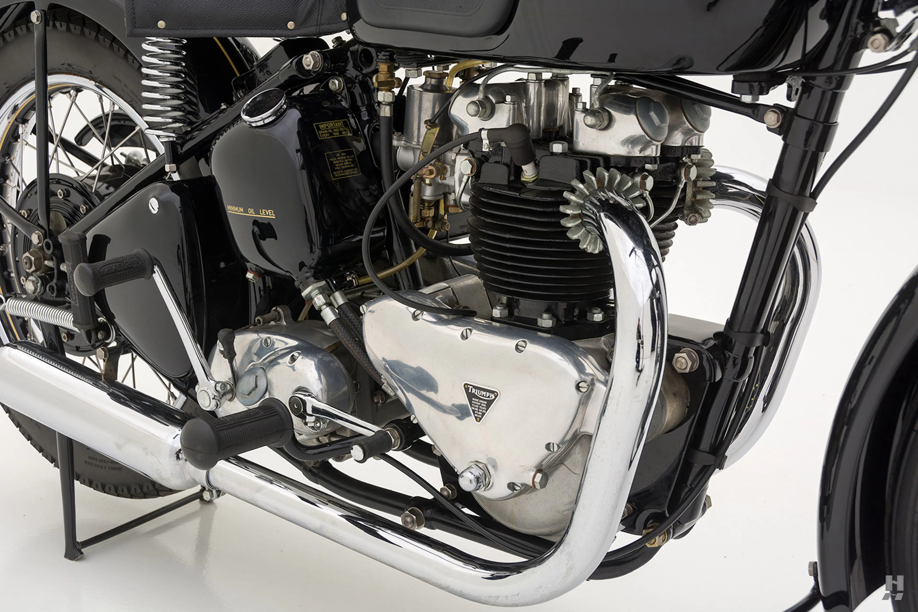 1953 Triumph 6T Thunderbird Motorcycle Courtesy of Hyman Ltd.