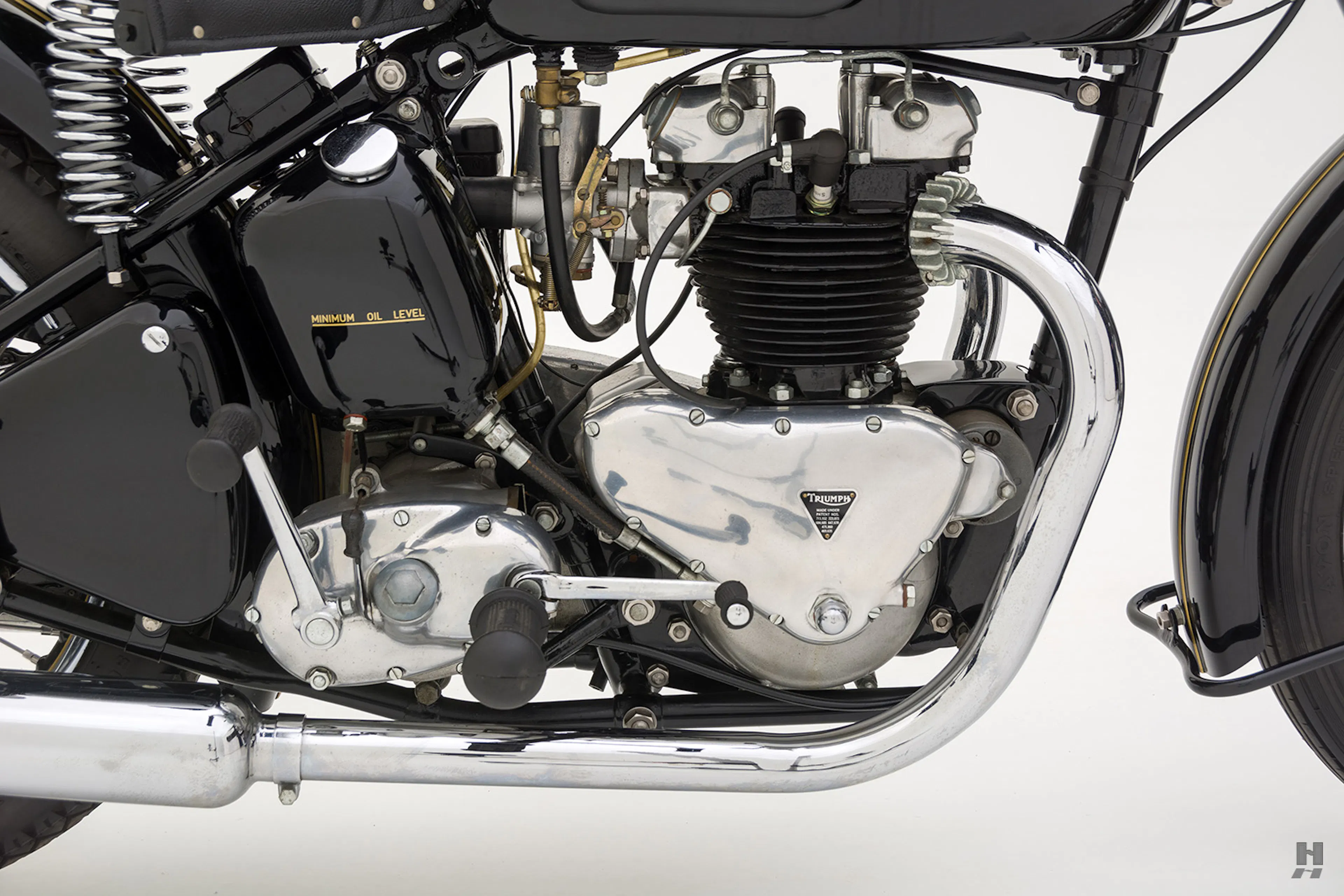 1953 Triumph 6T Thunderbird Motorcycle Courtesy of Hyman Ltd.