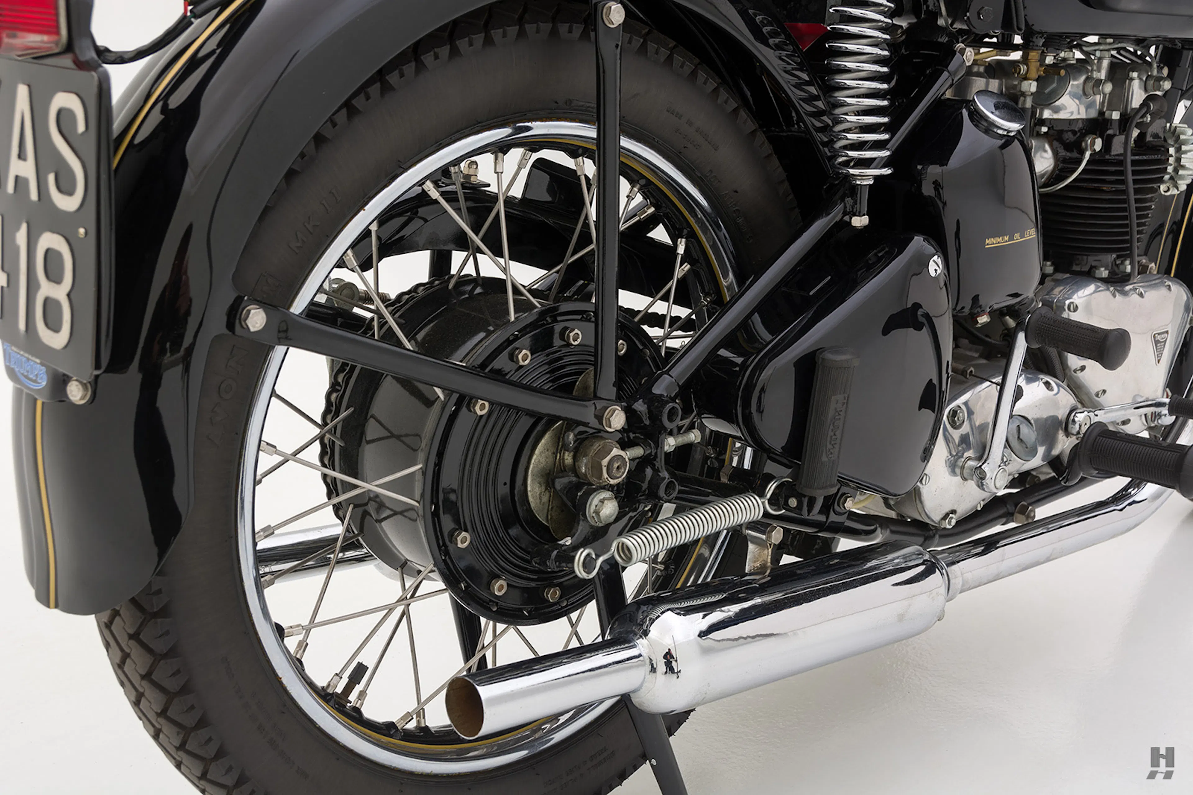 1953 Triumph 6T Thunderbird Motorcycle Courtesy of Hyman Ltd.