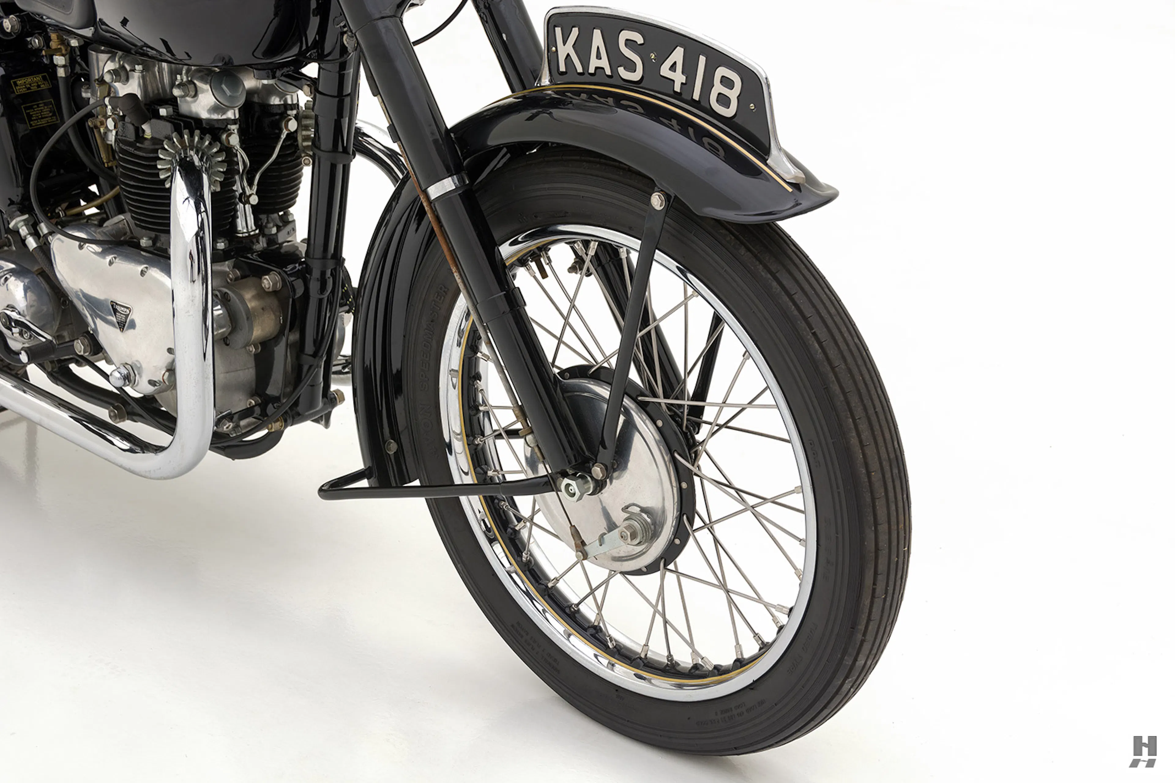 1953 Triumph 6T Thunderbird Motorcycle Courtesy of Hyman Ltd.