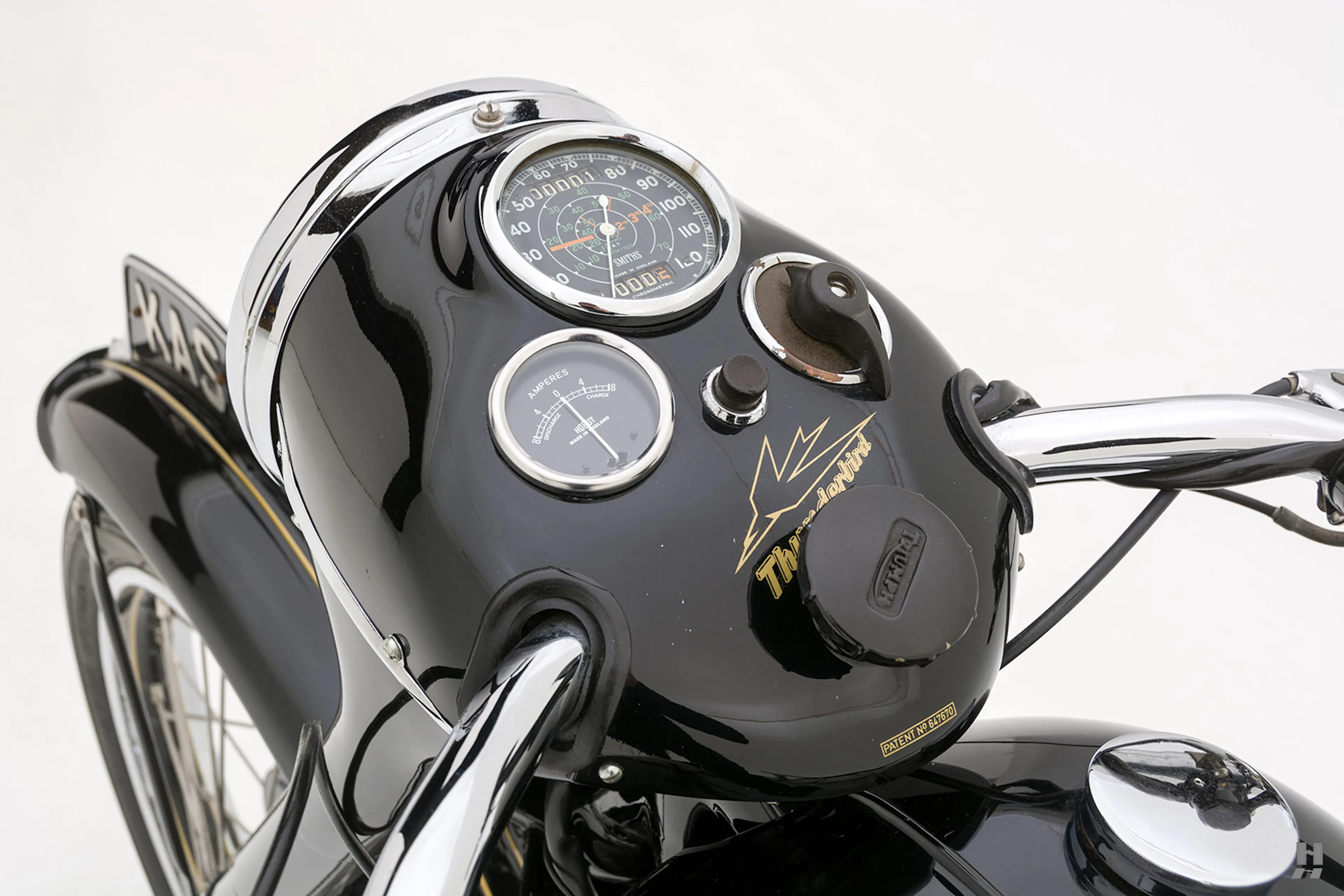 1953 Triumph 6T Thunderbird Motorcycle Courtesy of Hyman Ltd.