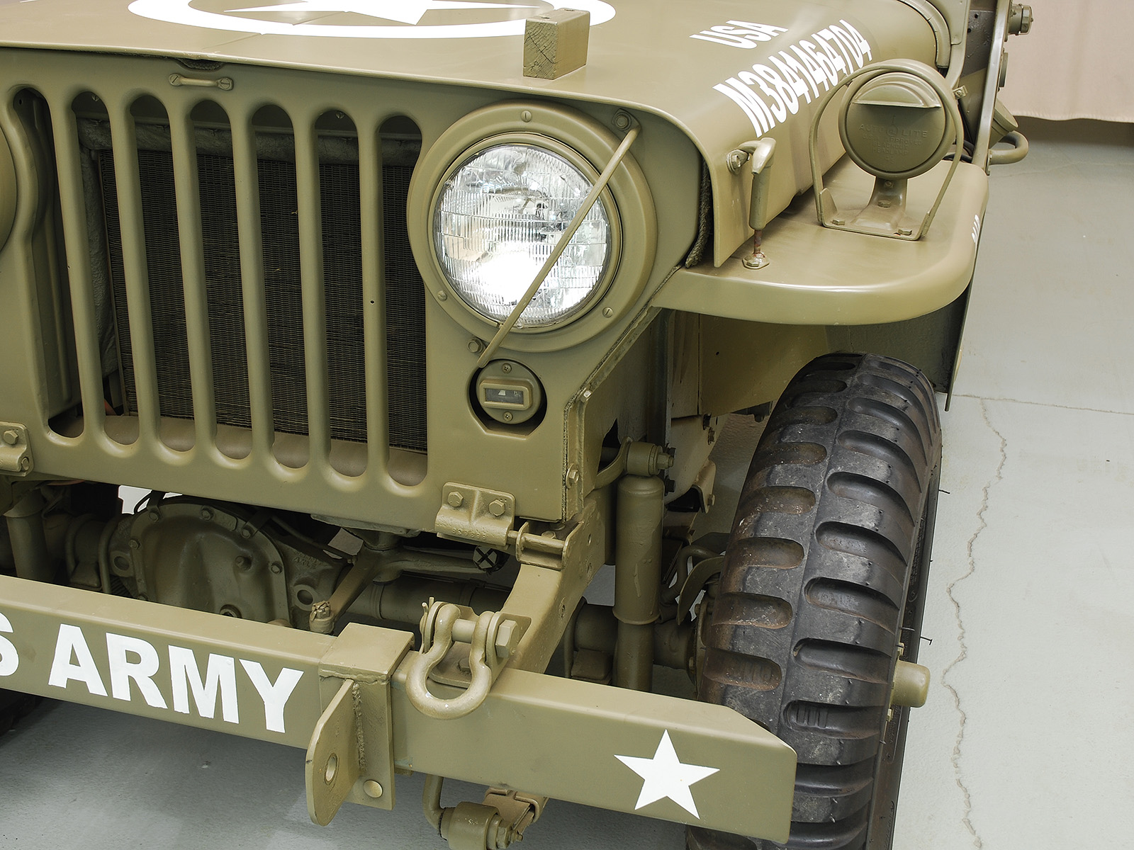 1954 willys-overland m38a1 1/4 ton