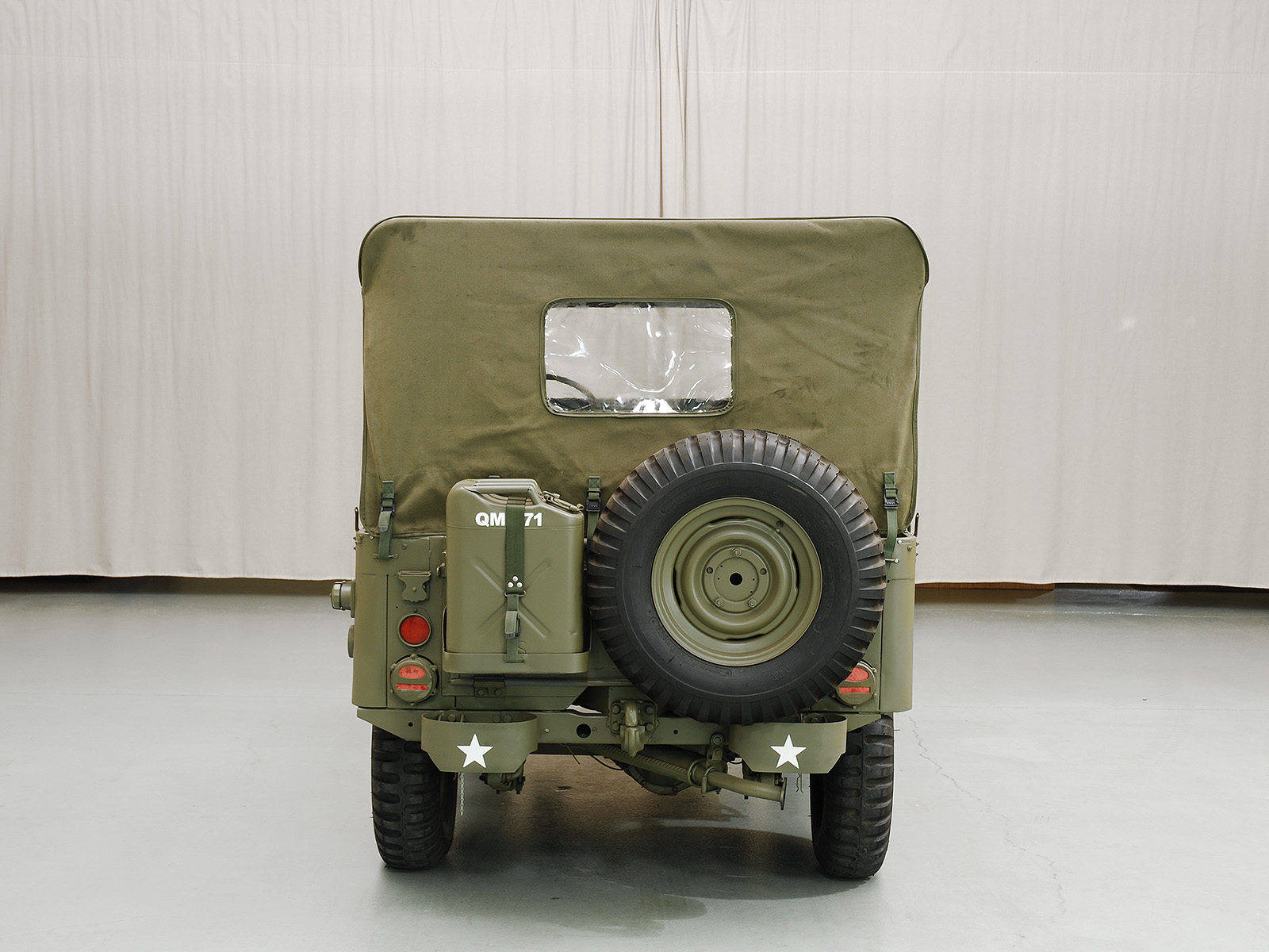 1956 willys-overland m38a1 1/4 ton