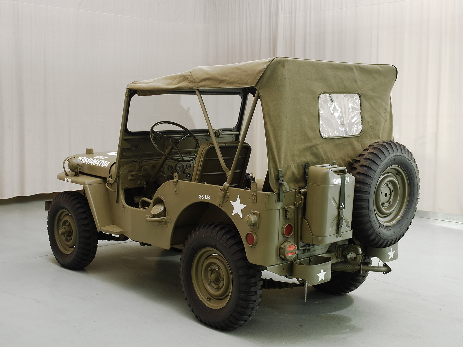 1959 willys-overland m38a1 1/4 ton