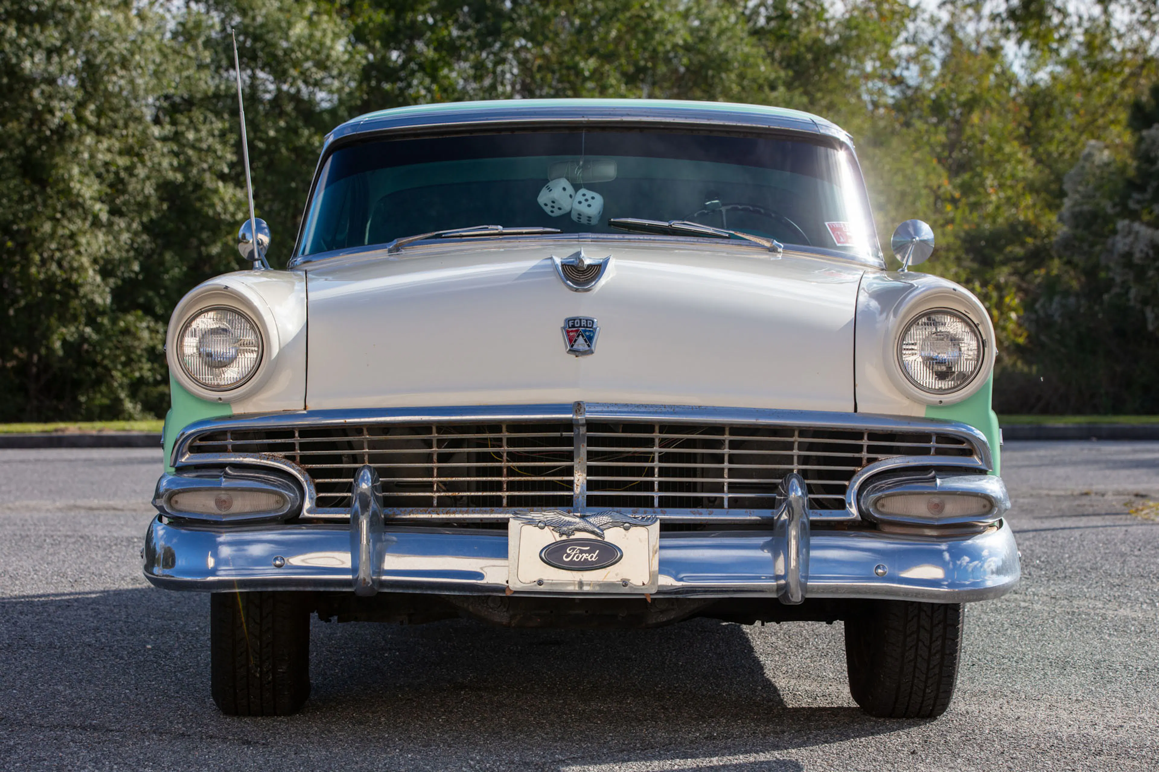 1956 Ford Customline 2dr Victoria Coupe Courtesy of Hagerty Marketplace