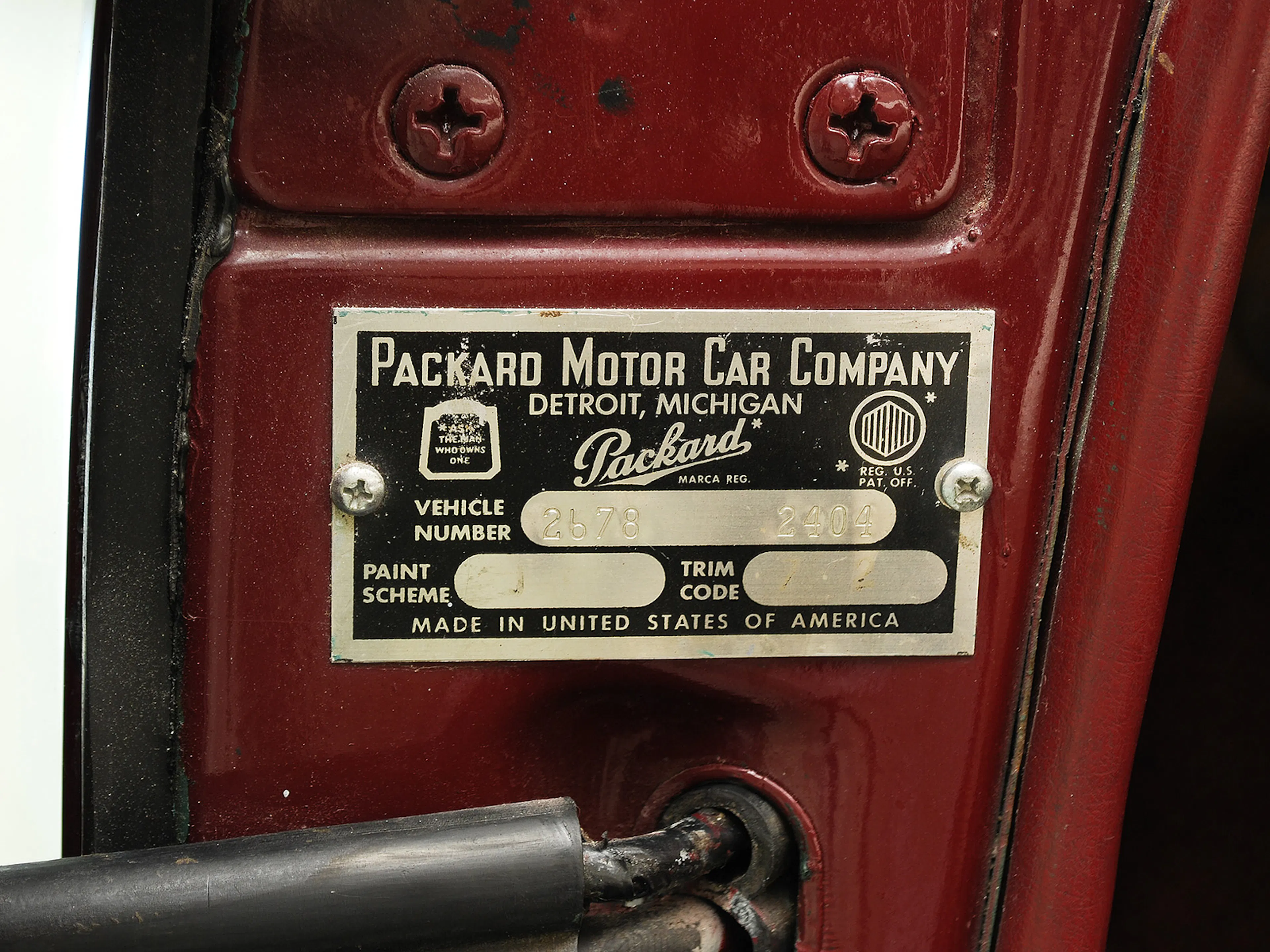 1953 Packard Caribbean 2dr Convertible Courtesy of Hyman Ltd.