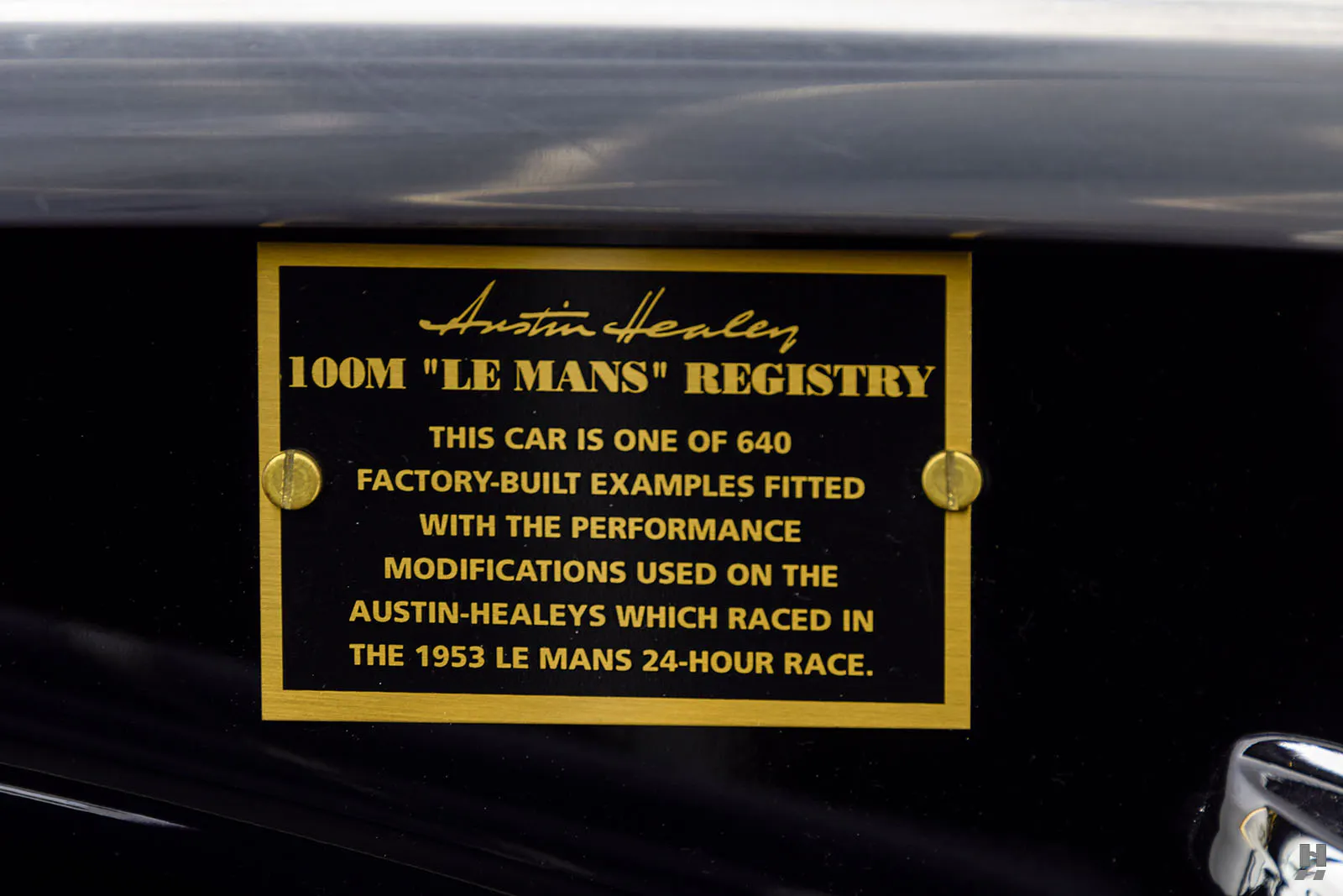1956 Austin-Healey 100 M BN2 Le Mans 2dr Roadster Courtesy of Hyman Ltd.