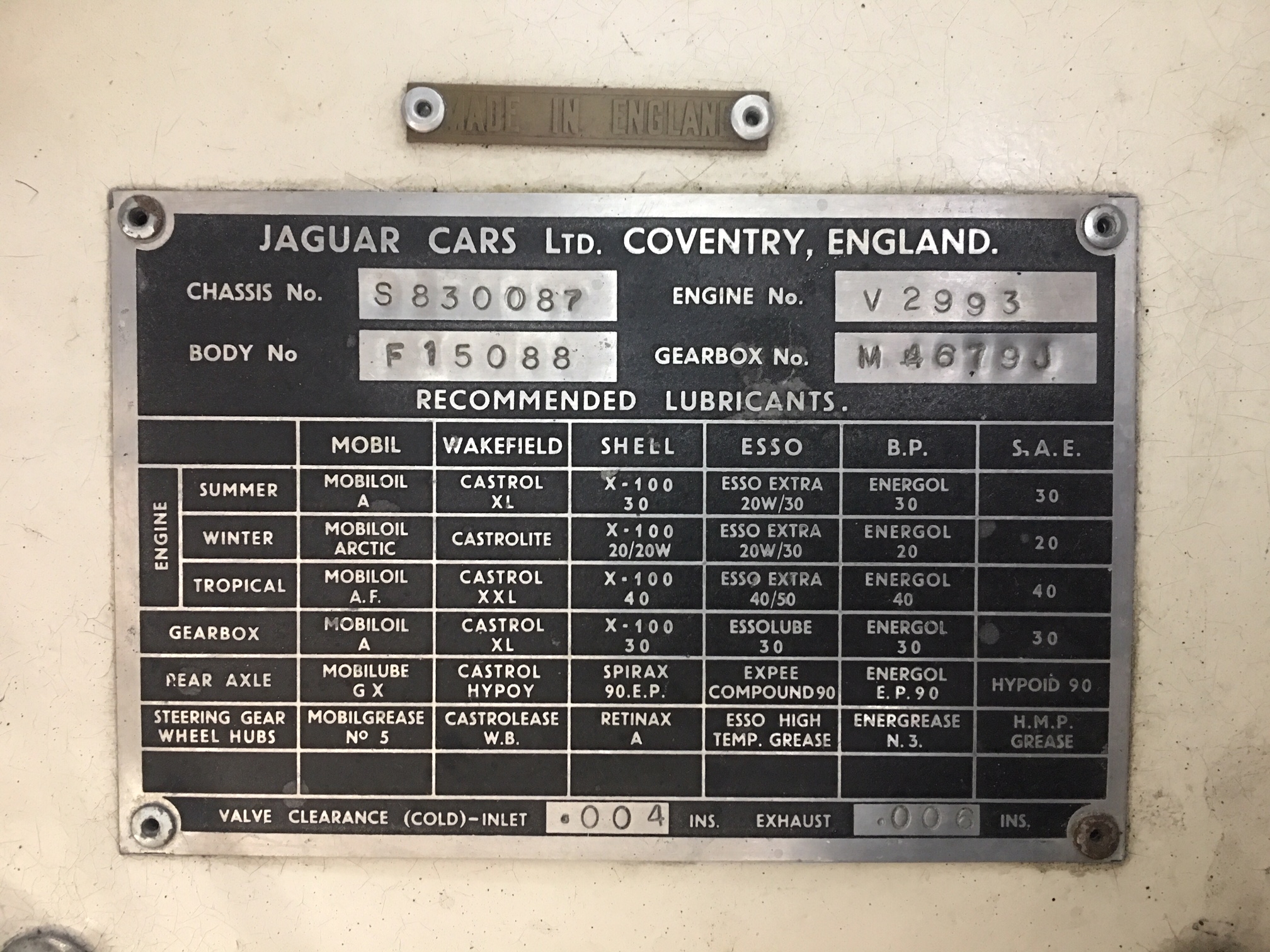 1961 jaguar xk 150 s 3.8l